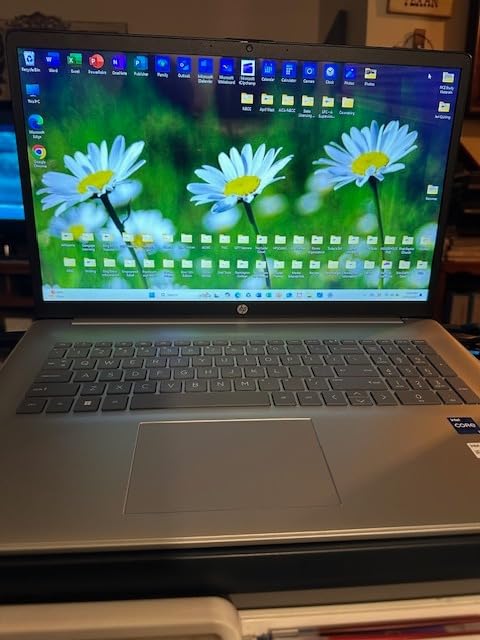HP 17 Laptop, 17.3-inch HD+ Touchscreen Display, 12th Gen Intel Core i7-1255U, 64GB RAM, 2TB SSD, Webcam, HDMI, SuperSpeed USB Ports, Wi-Fi 6, Windows 11 Home, Silver customer photo 2