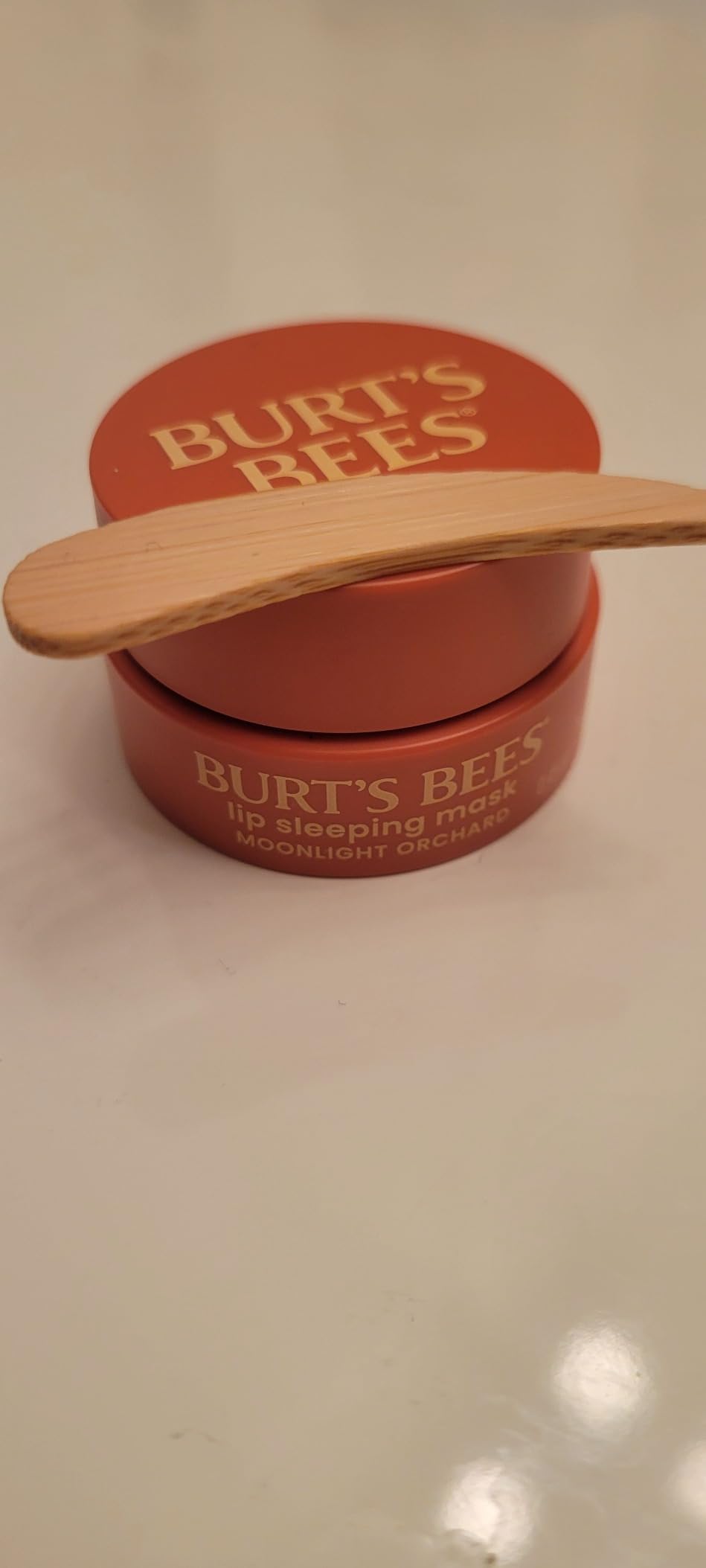 Burt's Bees Moonlight Orchard Lip Sleeping Mask - With Hyaluronic Acid and Squalane Moisturizer for Overnight Lip Treatment customer photo 2