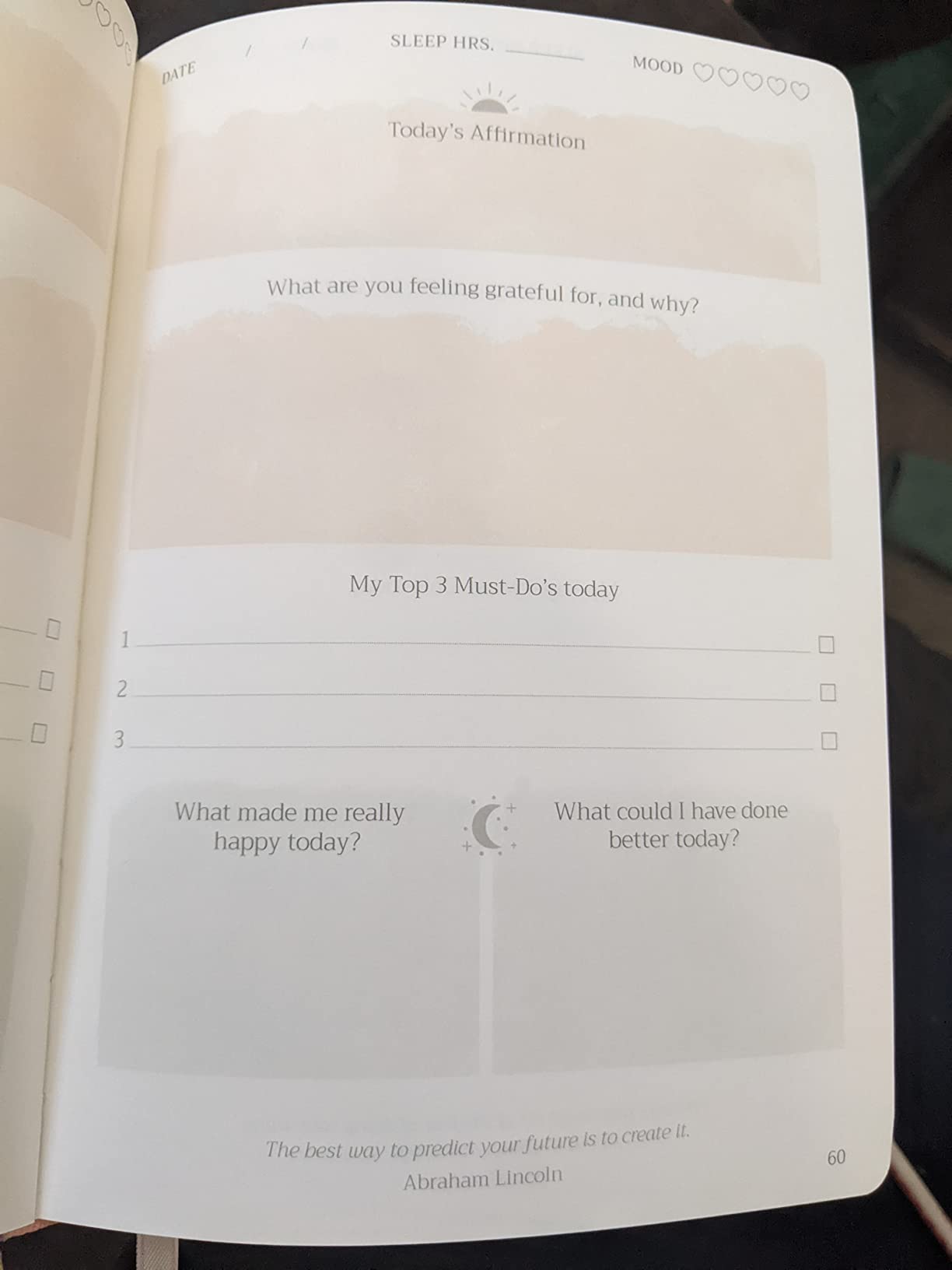 Premium Gratitude Journal for Men - 6 Month Guided Daily Prompts, Habit Tracker - Hardcover, 249 Pages, Lay Flat, 100gsm Paper - Mens Mindfulness Gifts, Mental Health, Self Mastery, Gift Boxed customer photo 2
