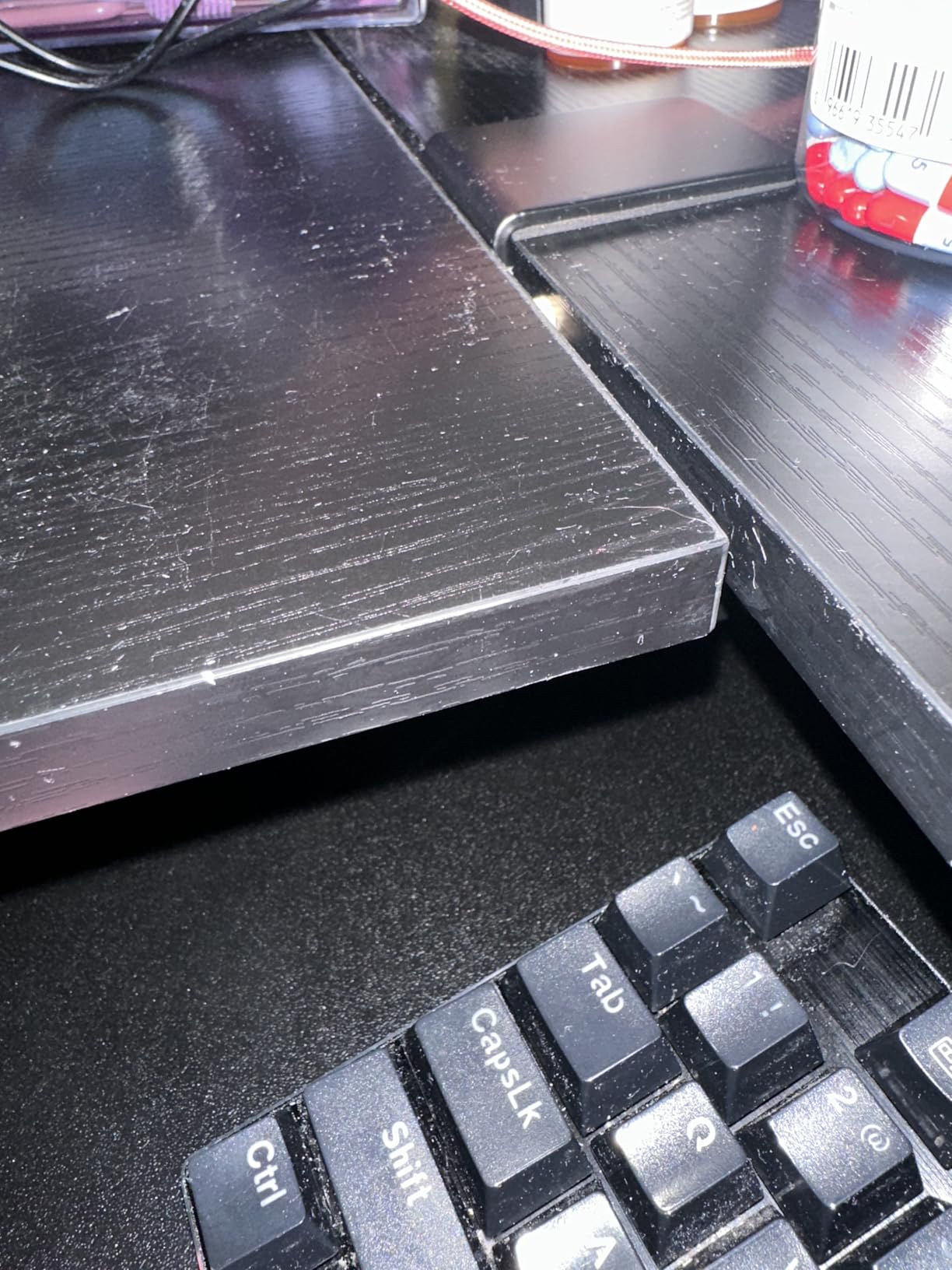 XINLEI Keyboard Tray Under Desk Large C-Clamp 25.6