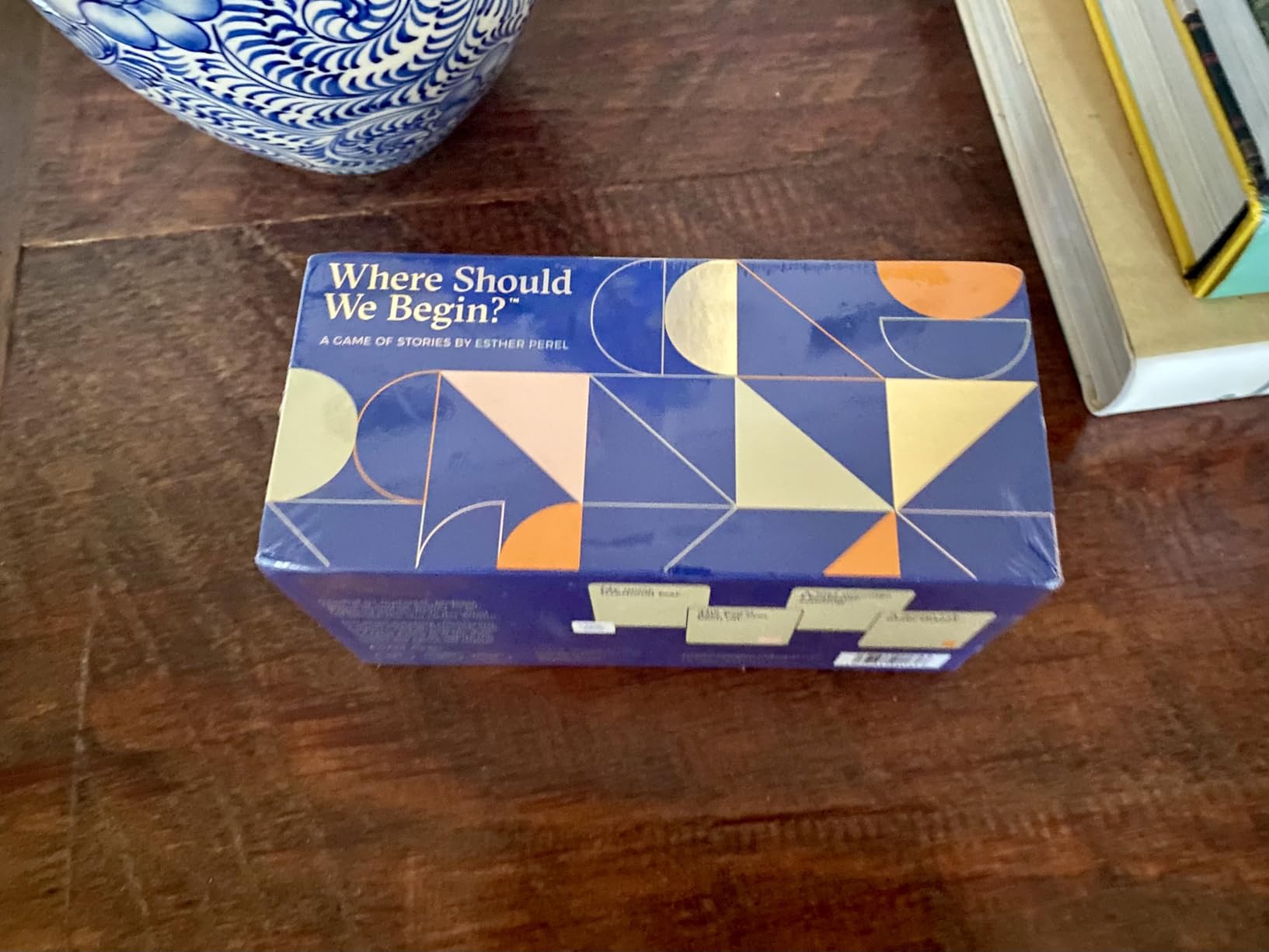 ESTHER PEREL Where Should We Begin? A Game of Stories - Conversation Cards for Friends & Partners - Interactive Couples Game with 200 Prompt Cards - 2-6 Player - Card Games for Couples & Date Night customer photo 1