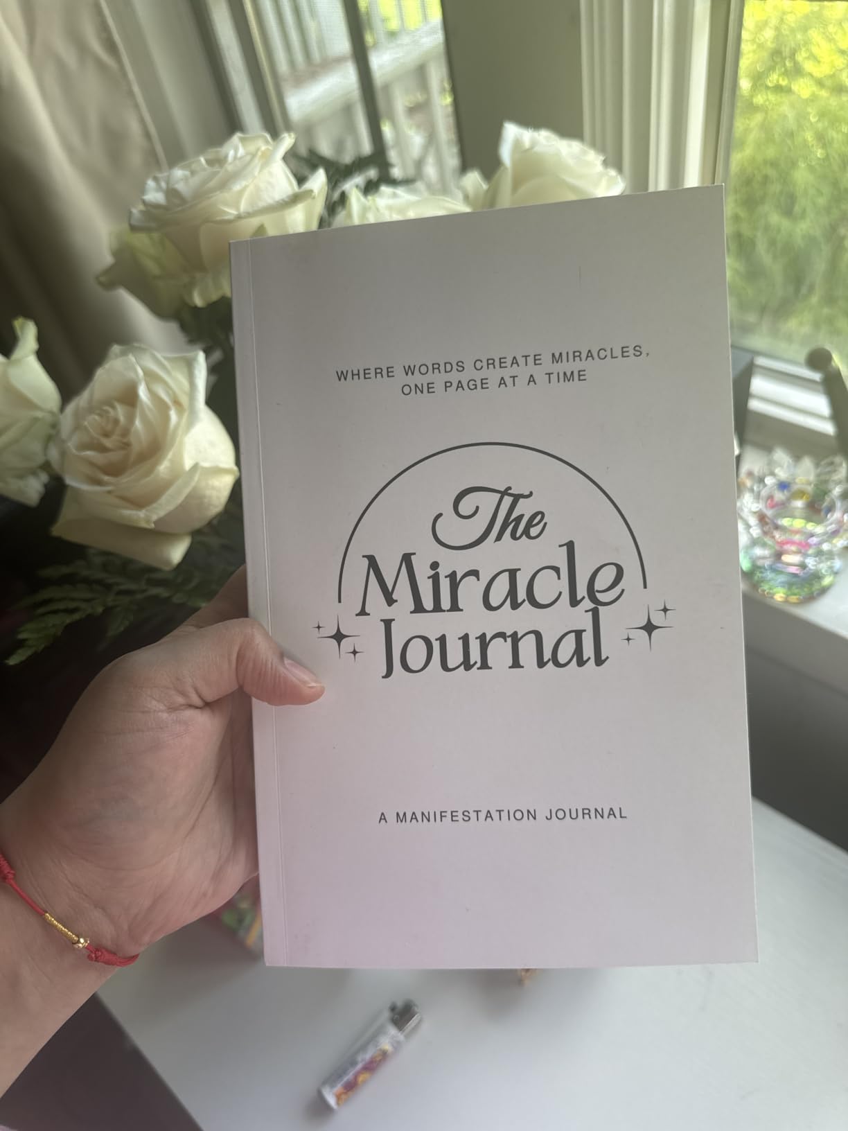 The Miracle Journal: Your Guided Manifestation & Gratitude Journal customer photo 2
