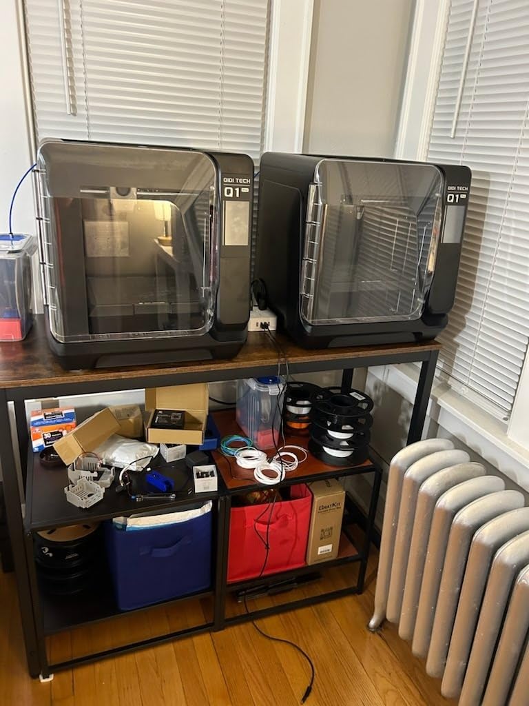 QIDI Q1 Pro 3D Printer, 600mm/s High-Speed Fully Auto Leveling 3D Printers with Camera, 60°C Chamber Heat, 350°C Print Support Carbon Fiber Filament, Tangle Detection customer photo 1
