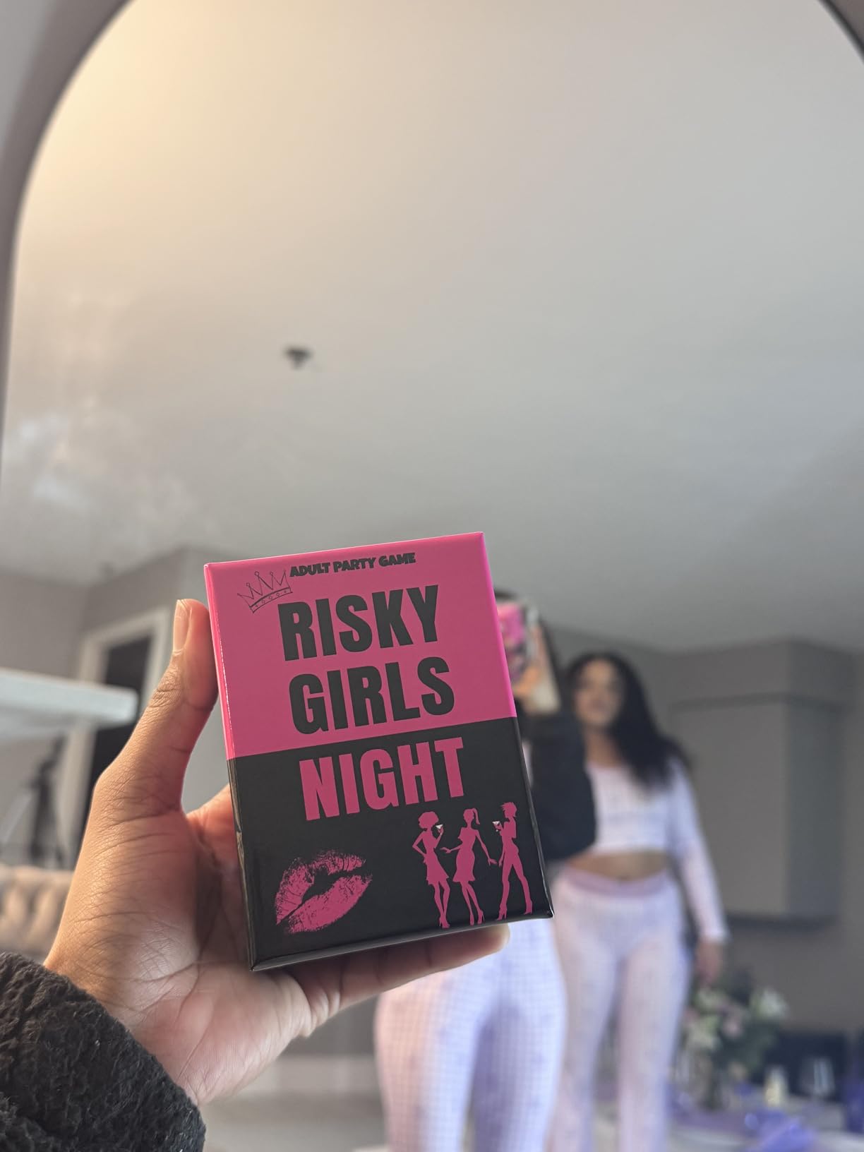 Risky Girls Night | Girls Night Games for Adults: 150 Spicy Questions and Hilarious Dares | Fun Party Game for Adults Perfect for Galentines, Bachelorette, & Birthday Parties customer photo 1
