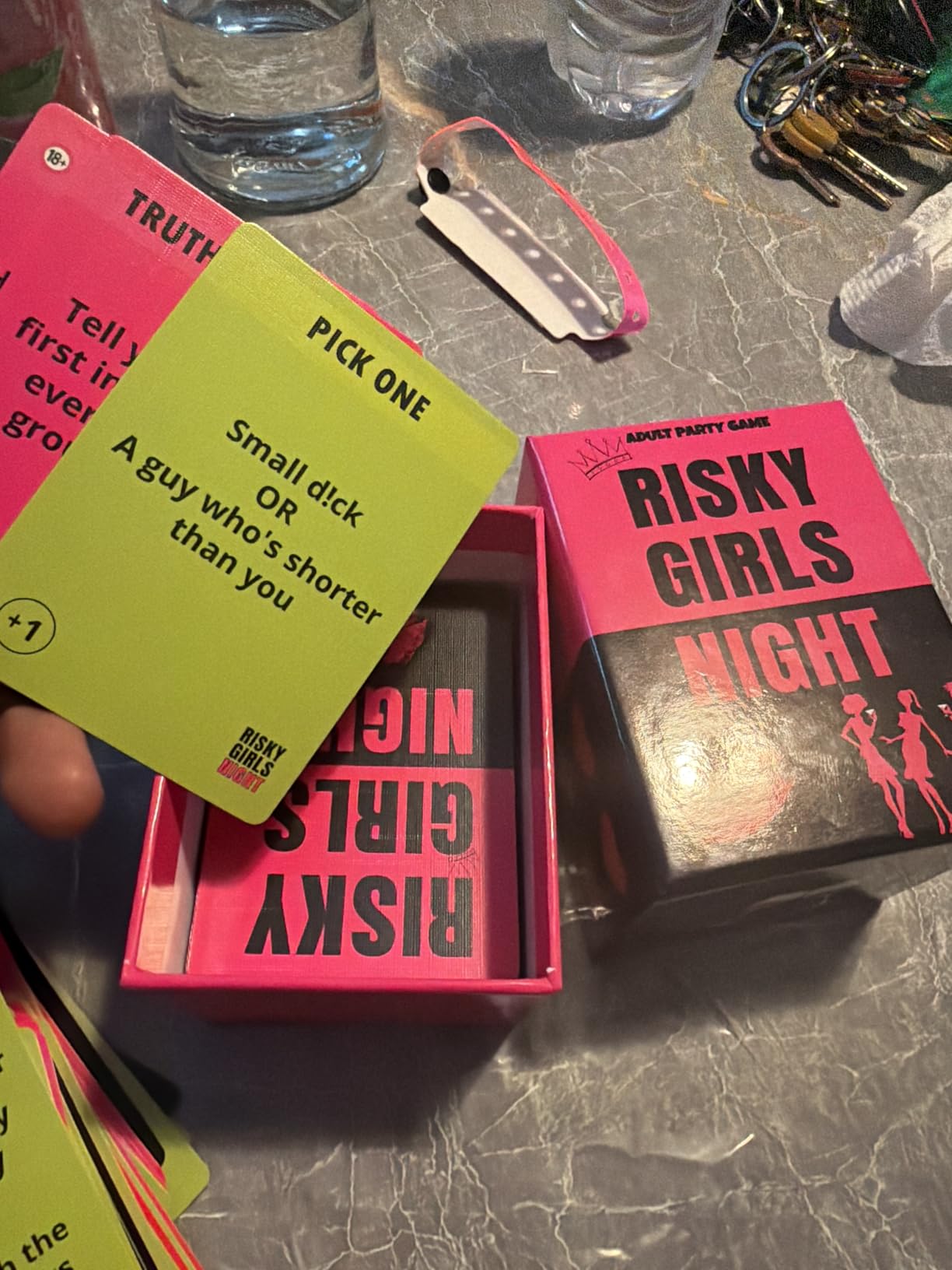 Risky Girls Night | Girls Night Games for Adults: 150 Spicy Questions and Hilarious Dares | Fun Party Game for Adults Perfect for Galentines, Bachelorette, & Birthday Parties customer photo 2