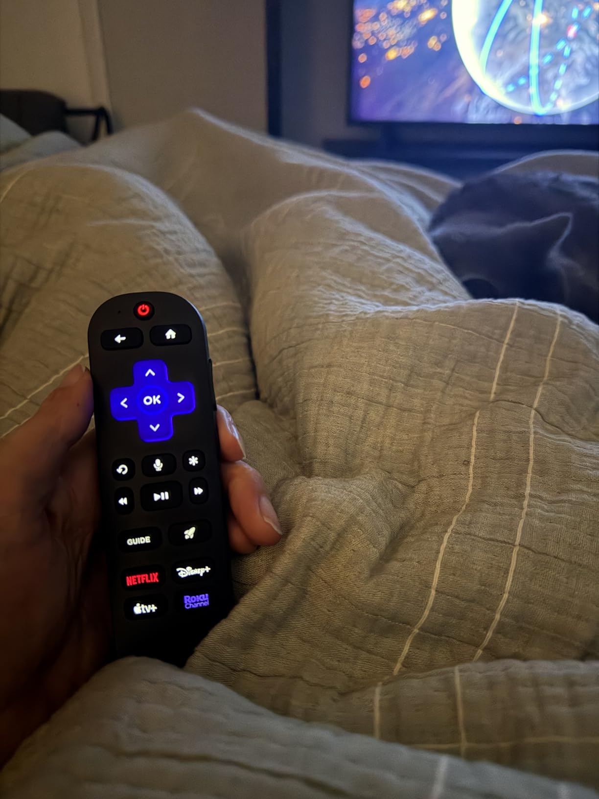 Roku Voice Remote Pro (2nd Ed.) | Rechargeable TV Remote Control with Hands-free Voice Controls, Backlit Buttons, & Lost Remote Finder - Replacement Remote Compatible with All Roku TV, Players & Audio customer photo 2