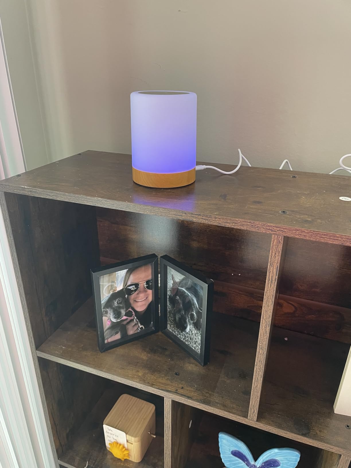 LuvLink Friendship Lamps No Subscription WiFi Touch Lamp for Long Distance Relationships, Couples, Friends & Family - Gift Ready (Set of Two) customer photo 2
