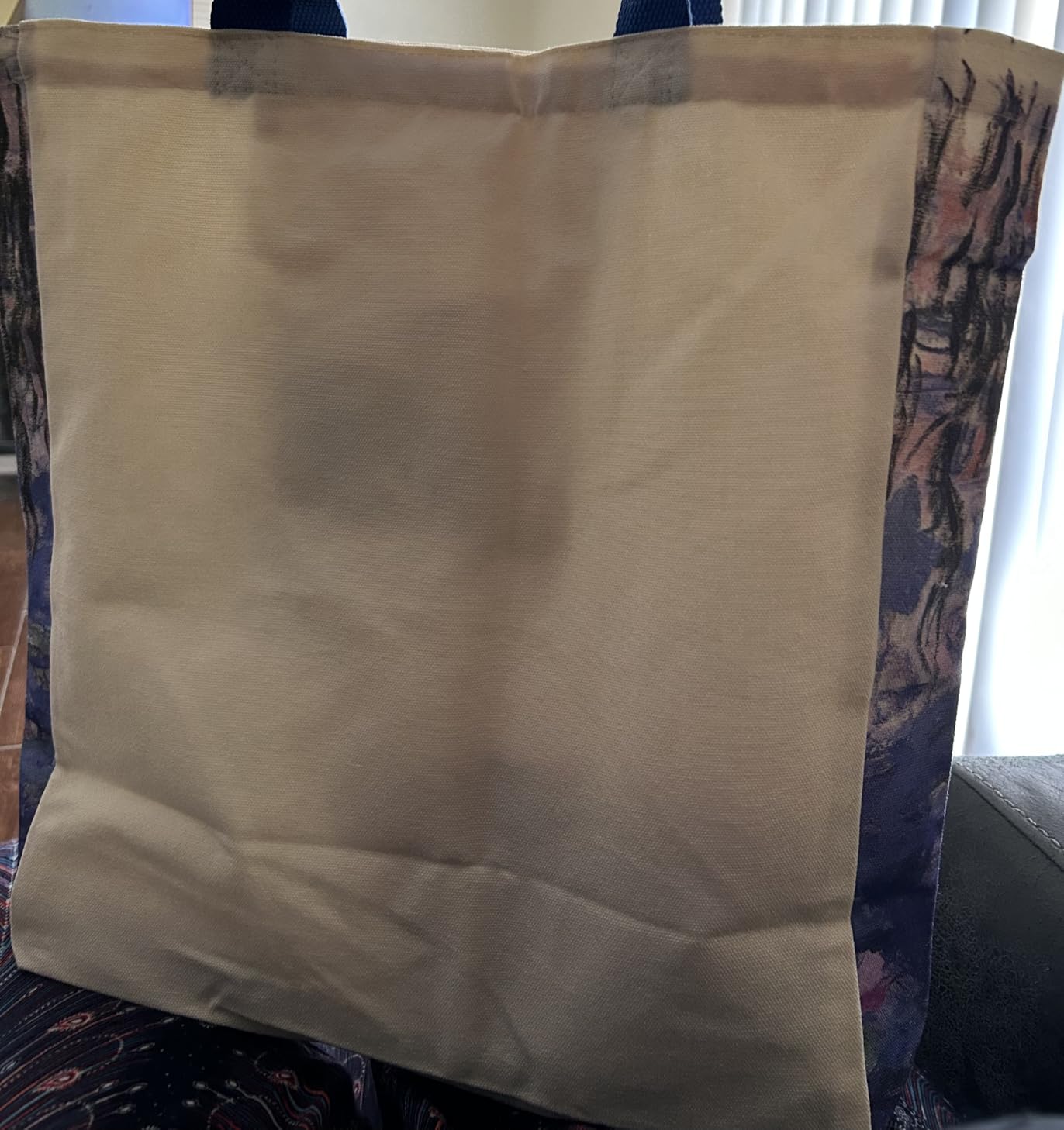 Aesthetic Heavy Canvas Tote Bag - with Pocket for Women Large Size 14''×16''×3.5'' Cloth Cotton Bags for Shopping customer photo 2