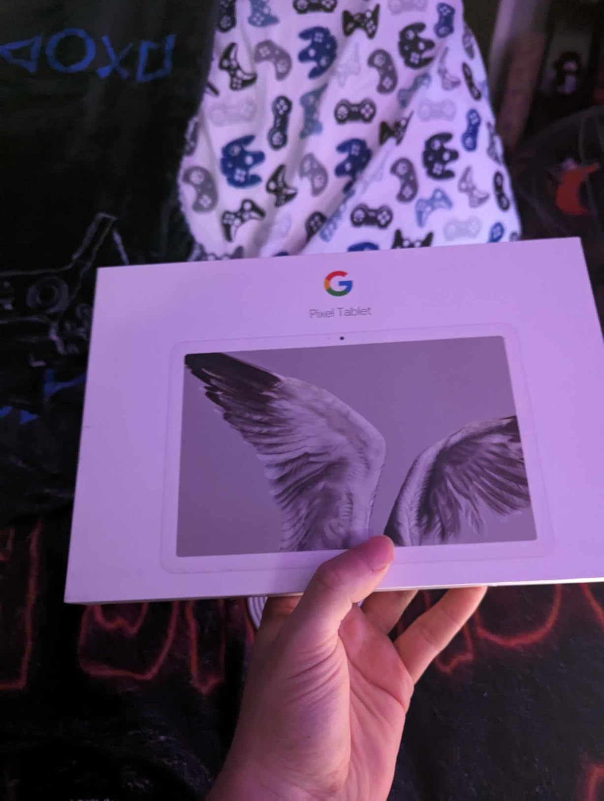 Google Pixel Tablet - Android Tablet with 11-Inch Screen and Extra-Long Battery Life - Porcelain - 8 GB RAM - 128 GB customer photo 1