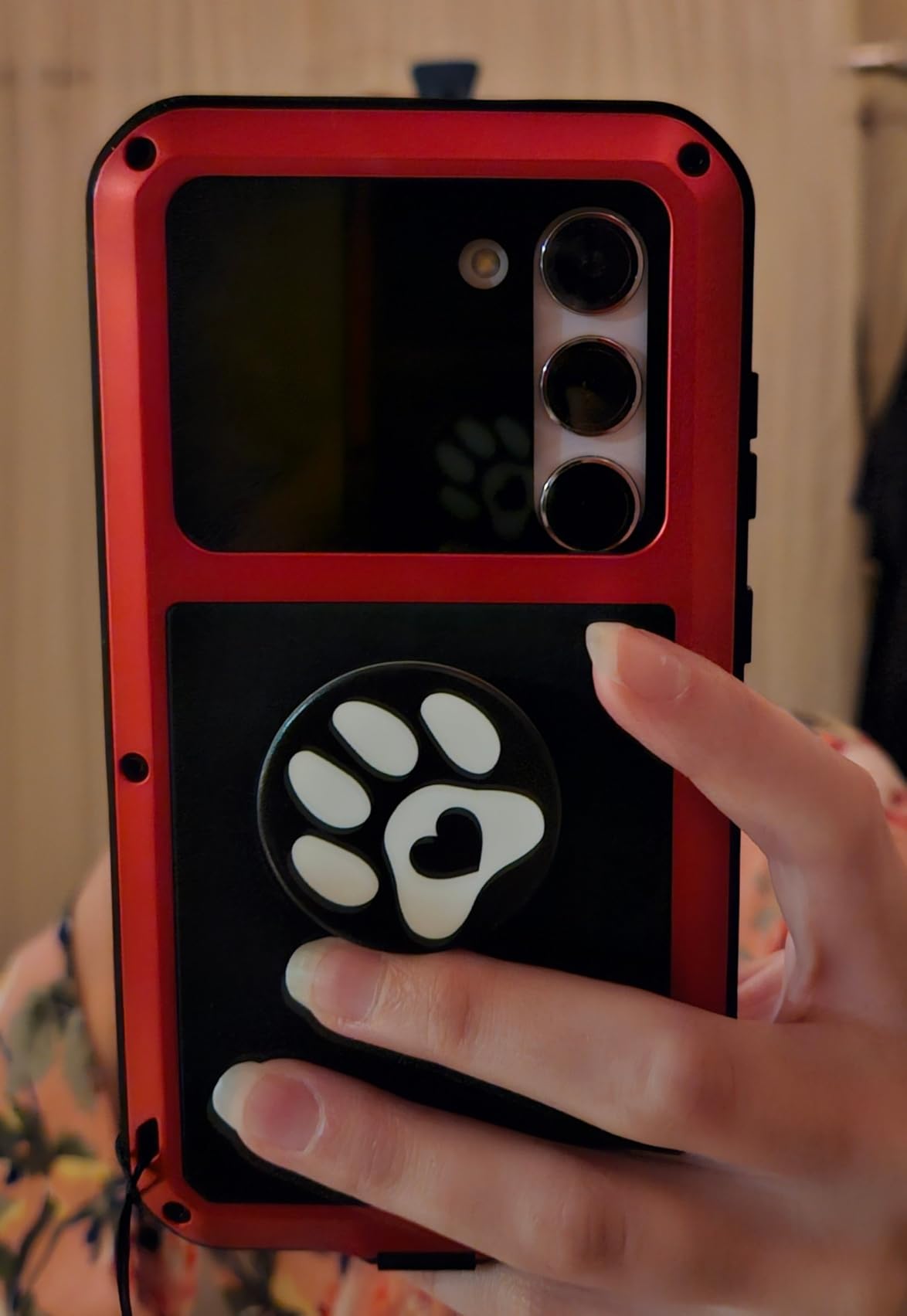 PopSockets Phone Grip with Expanding Kickstand, Adhesive Grip, Cute PopSockets - Boho Butterfly customer photo 1
