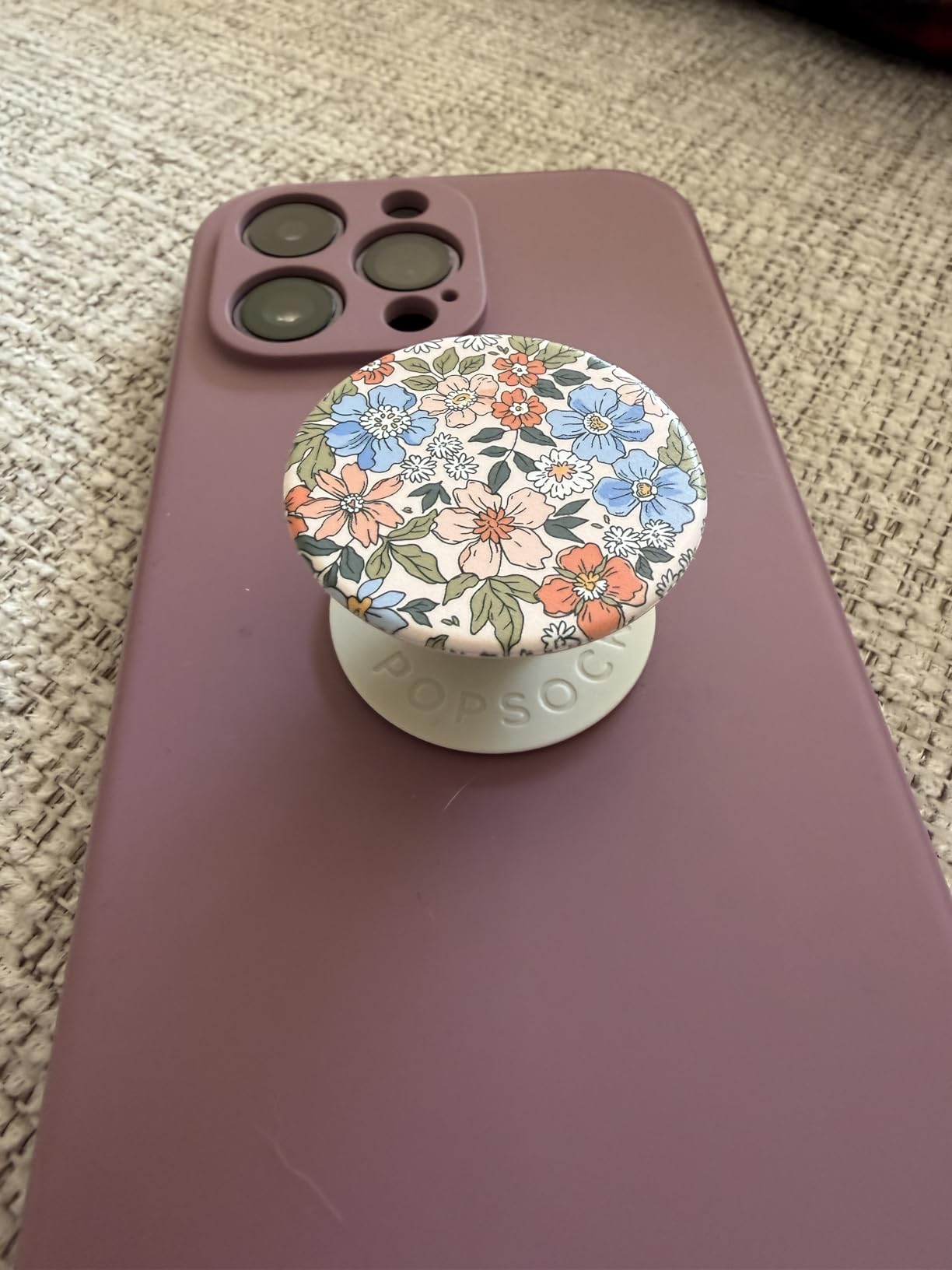 PopSockets Phone Grip with Expanding Kickstand, Adhesive Grip, Cute PopSockets - Country Fields customer photo 1
