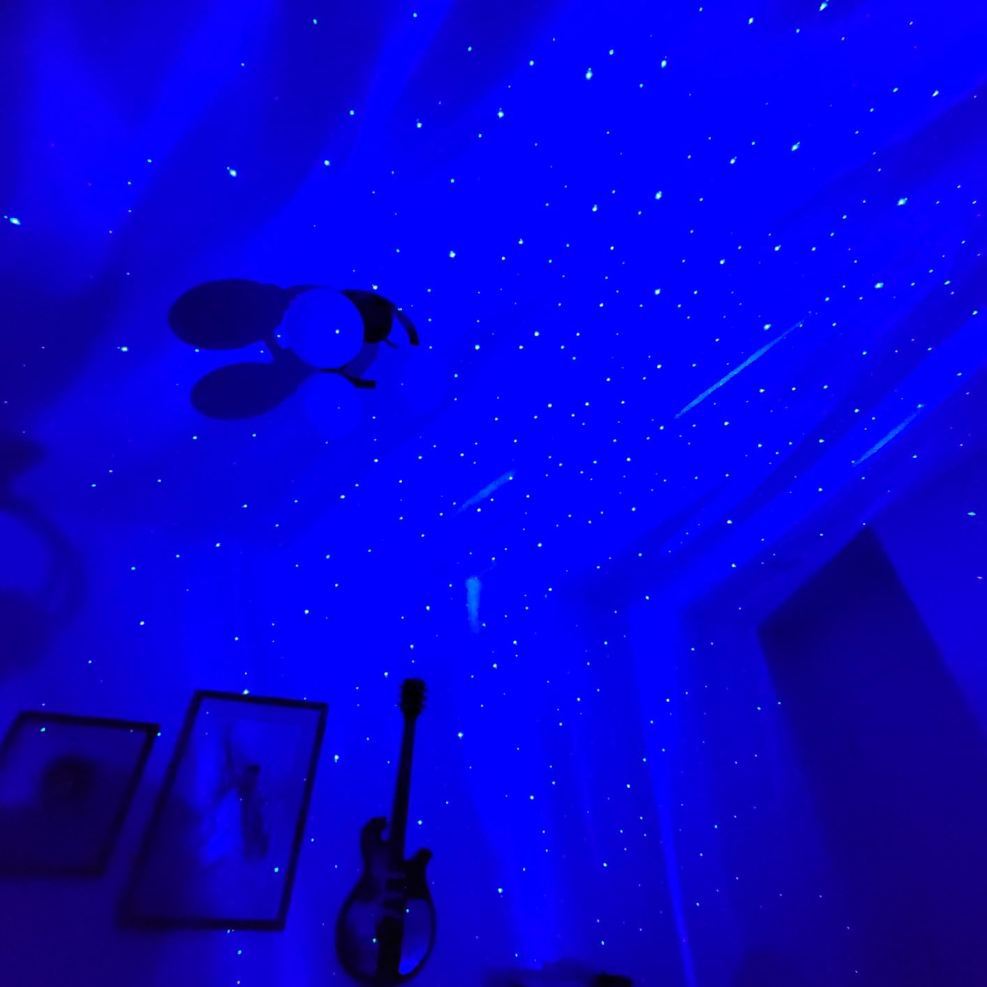 Northern Lights Projector Galaxy Projector for Bedroom, Birthday Gifts for Him 300+Colors Modes Aurora Light,15White Noise&Bluetooth Star Projector Galaxy Lights, Remote Ambient,Gifts for Boy customer photo 2