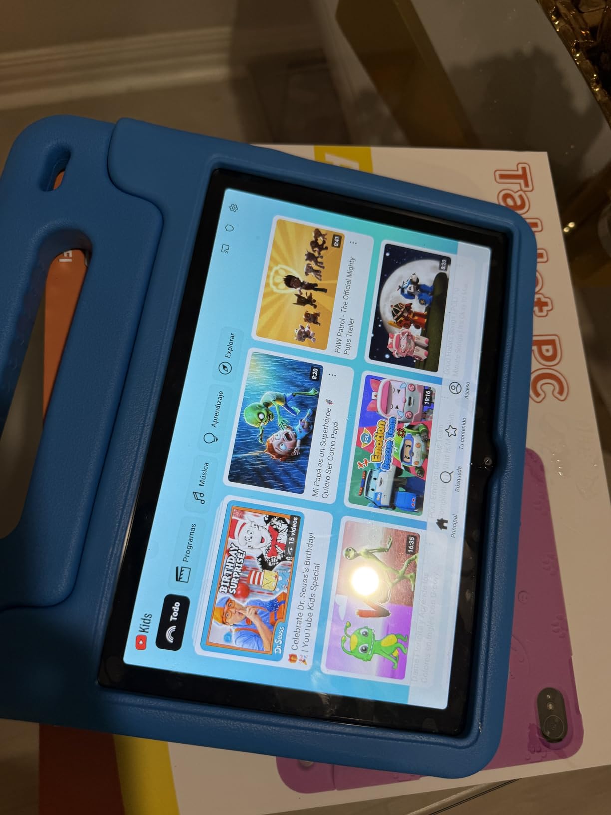 2026 Upgraded Android 15 Tablet, 10inch Kids Tablet, Octa-core CPU, 10GB+64GB+1TB Expand Tablets for Kids with Kids Space, Parental Control, 6000mAh Big Battery,Touchscreen Tableta,Blue customer photo 1
