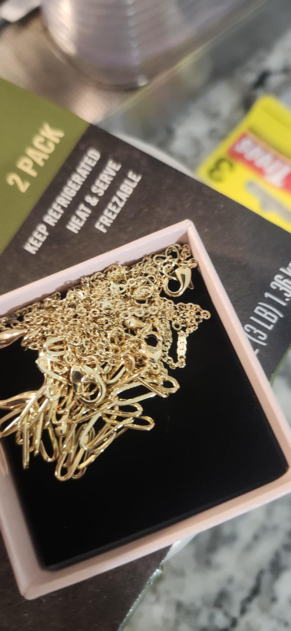 Layered Gold Necklaces for Women, Stackable Dainty 14K Gold Silver Plated Trendy Simple Heart Diamond Cross Bow Circle Pendant Paperclip Choker Dot Chain Necklace,Jewelry Set Gifts for Women customer photo 1