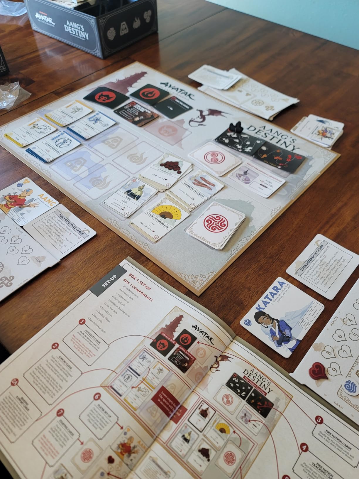 Avatar: The Last Airbender: Aang's Destiny, Cooperative Deck Building Strategy Board Game, Play as Aang, Katara, Appa & More, Fun for Family Game Night, Ages 10+, 2-4 Players, 60 Minutes customer photo 2