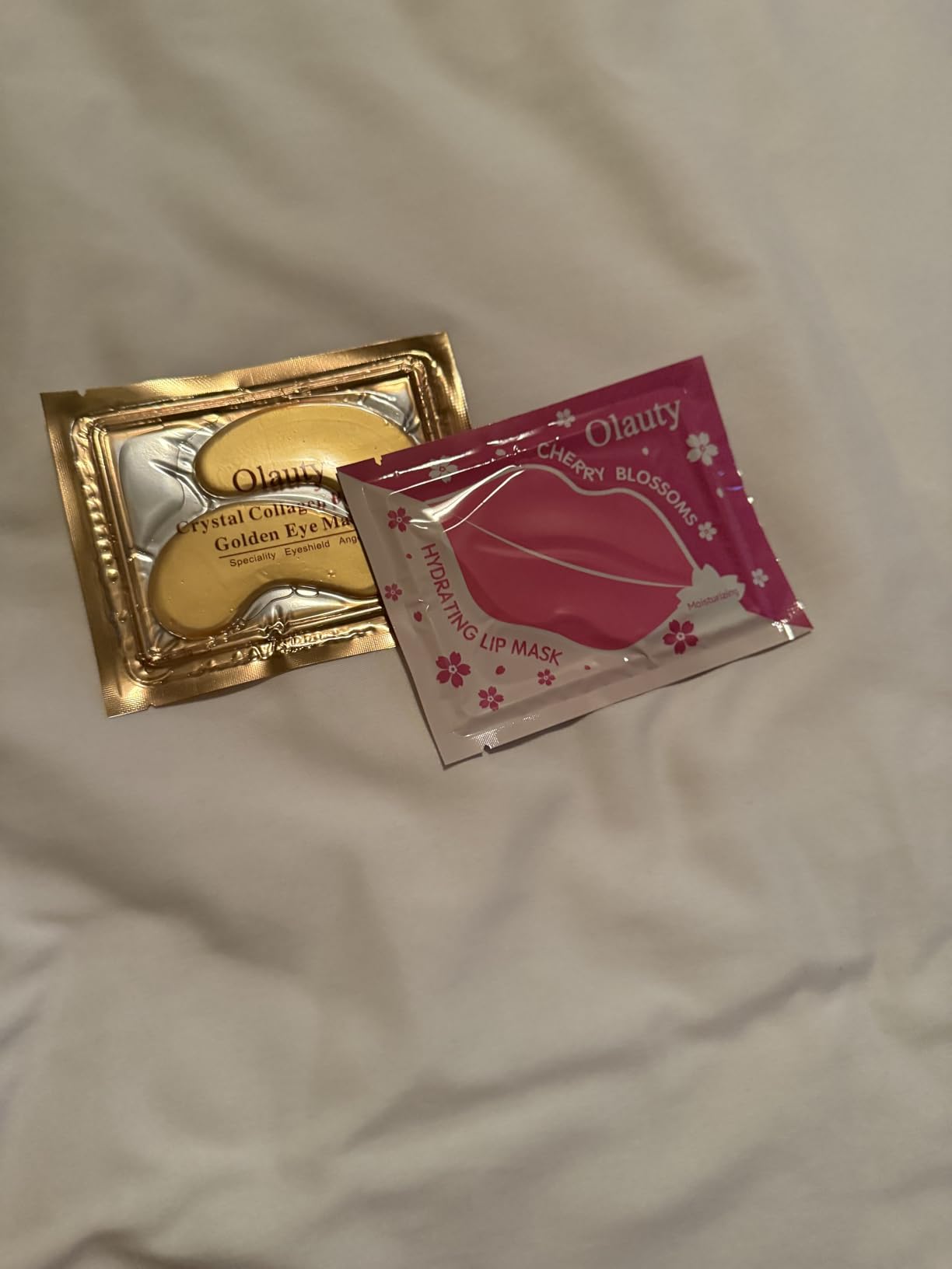 30 Pairs 24K Gold Eye Masks & Lip Masks - Under Eye Patches for Puffy Eyes, Lip Mask Skincare, Small Gifts customer photo 1