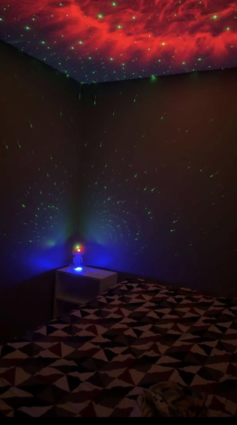 Galaxy Projector, Star Projector Night Light with Timer and Remote for Bedroom, Kids Room Decor, Adjustable Head Angle Nebula Ceiling Lamp, Gifts for Adults, Teens, Christmas, Birthday customer photo 2