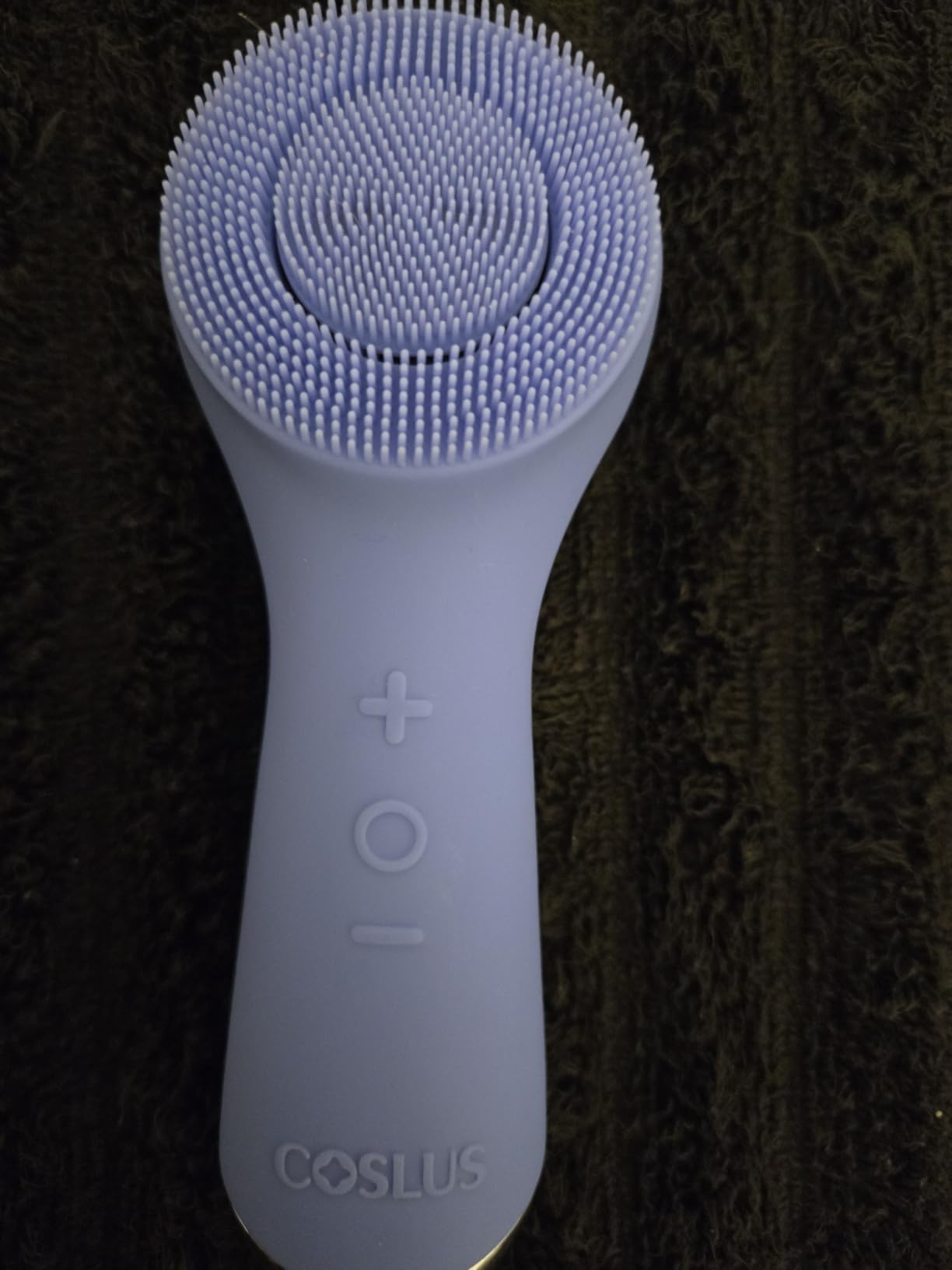 COSLUS FBS03 Face Scrubber Facial Cleansing Brush: 2 in 1 Spin and Vibration Patented, Silicone Electric Exfoliator Scrubber with Automatic Foaming, Waterproof Face Cleanser Brush for Men and Women customer photo 2
