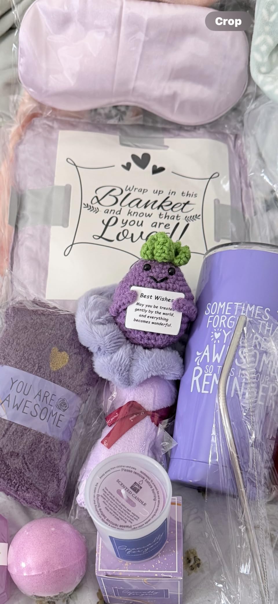 Spa Gifts for Women, Lavender 16 Pcs Valentines Day Gifts for Her Girlfriend Wife Daughter Sister customer photo 1