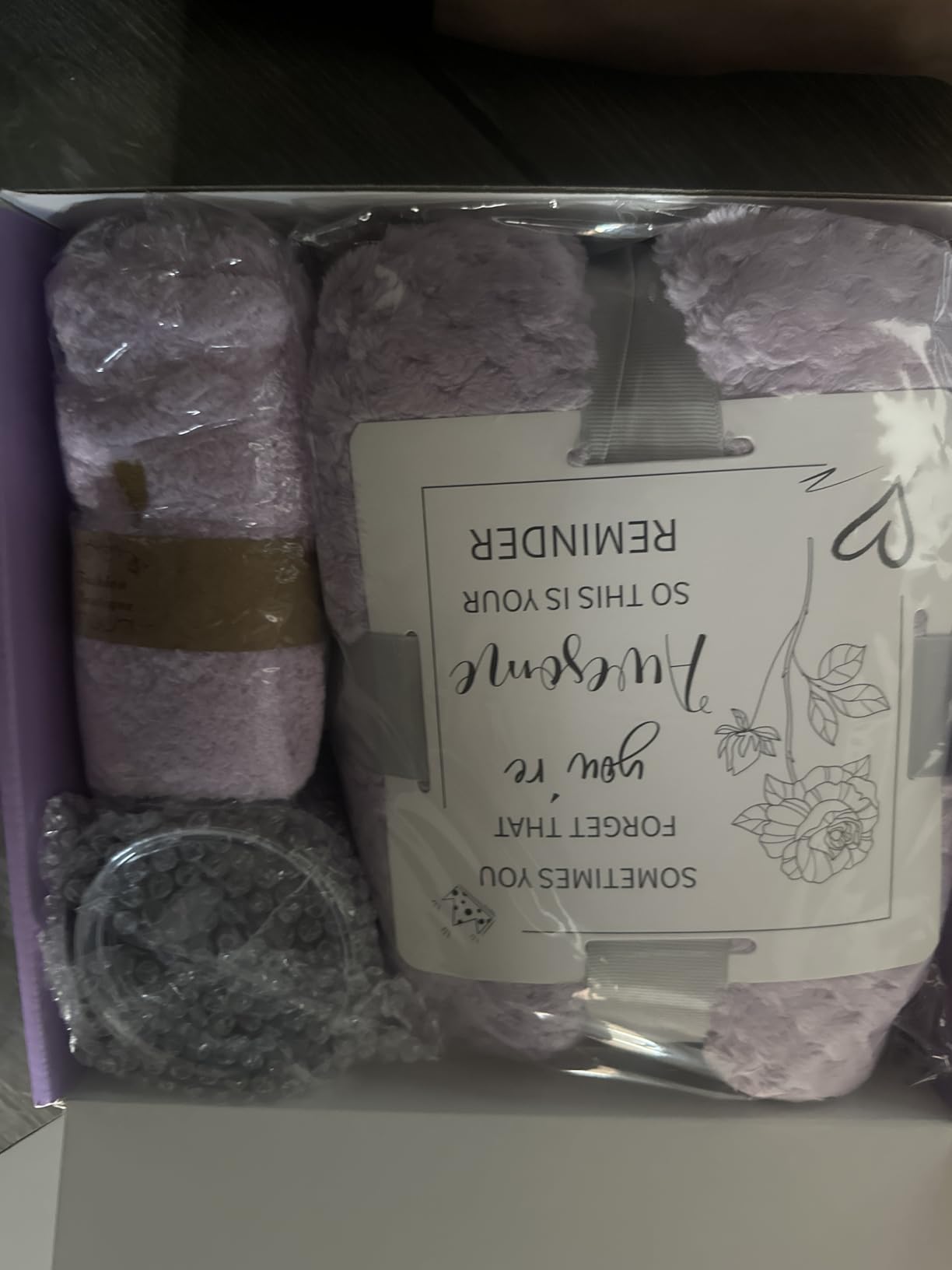 Birthday Gifts for Women Mom Her Friend Sister Wife Grandma, Self Care Gift Get Well Relaxing Spa Gift Basket Set customer photo 1