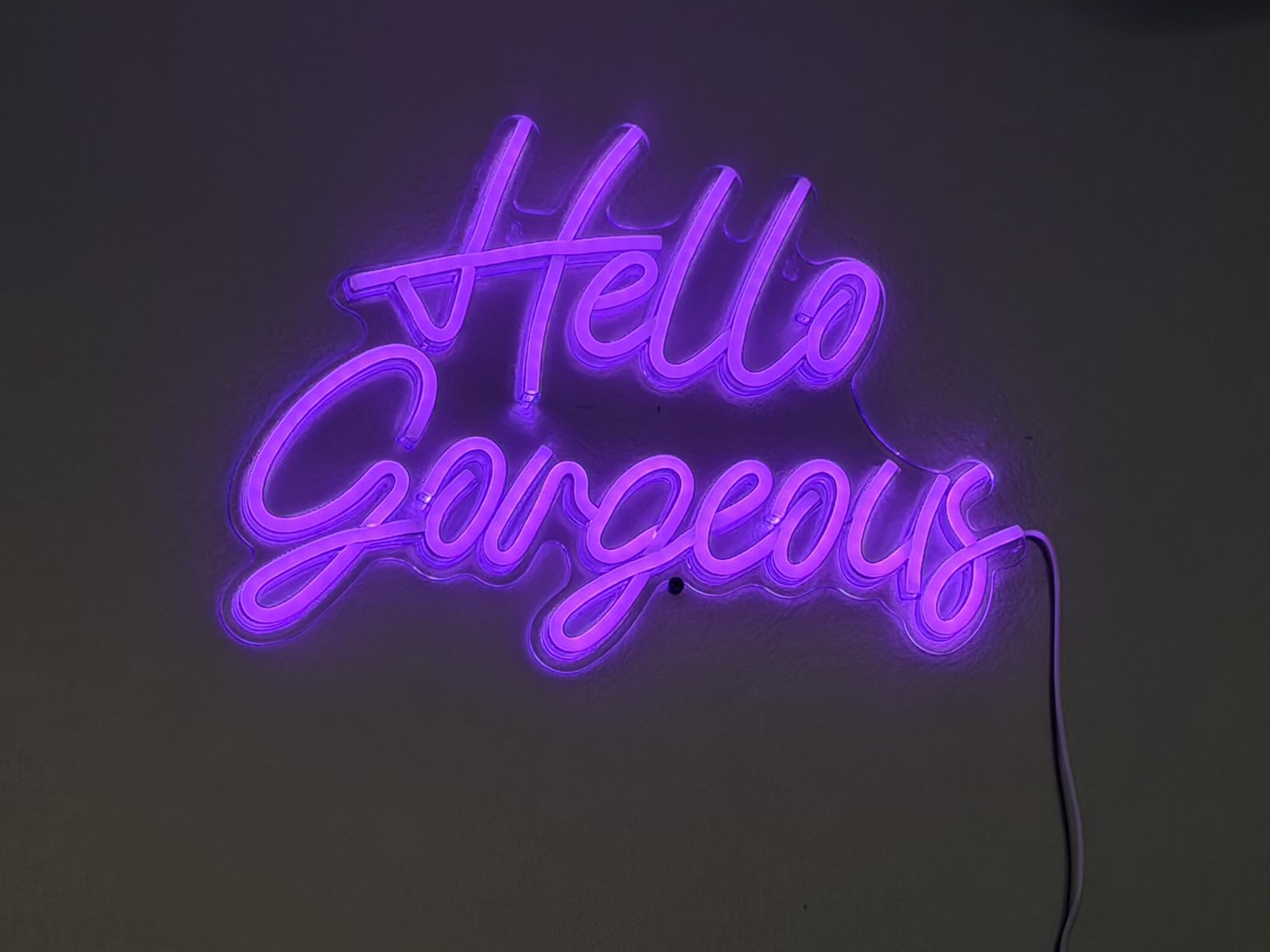 Kavaas Good Vibes Only Neon Signs for Wall Decor 17.7