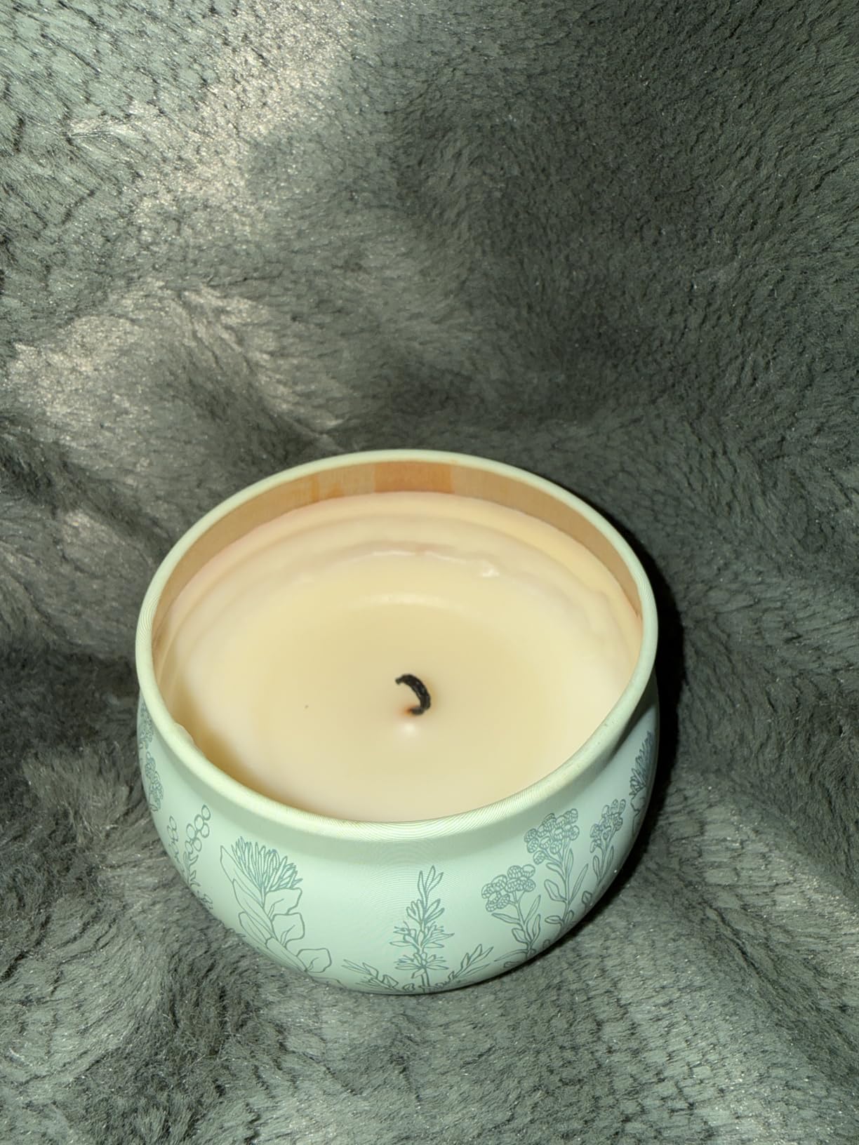 Scented Candles for Mom, 17.6oz Romantic Jar Candles for Women Girl Candle Set, 120H Burning, Soy Candle for Home Scented, Valentine, Birthday, Lavender | Vanilla | Rose & Sandalwood | Jasmine -4 Pack customer photo 2