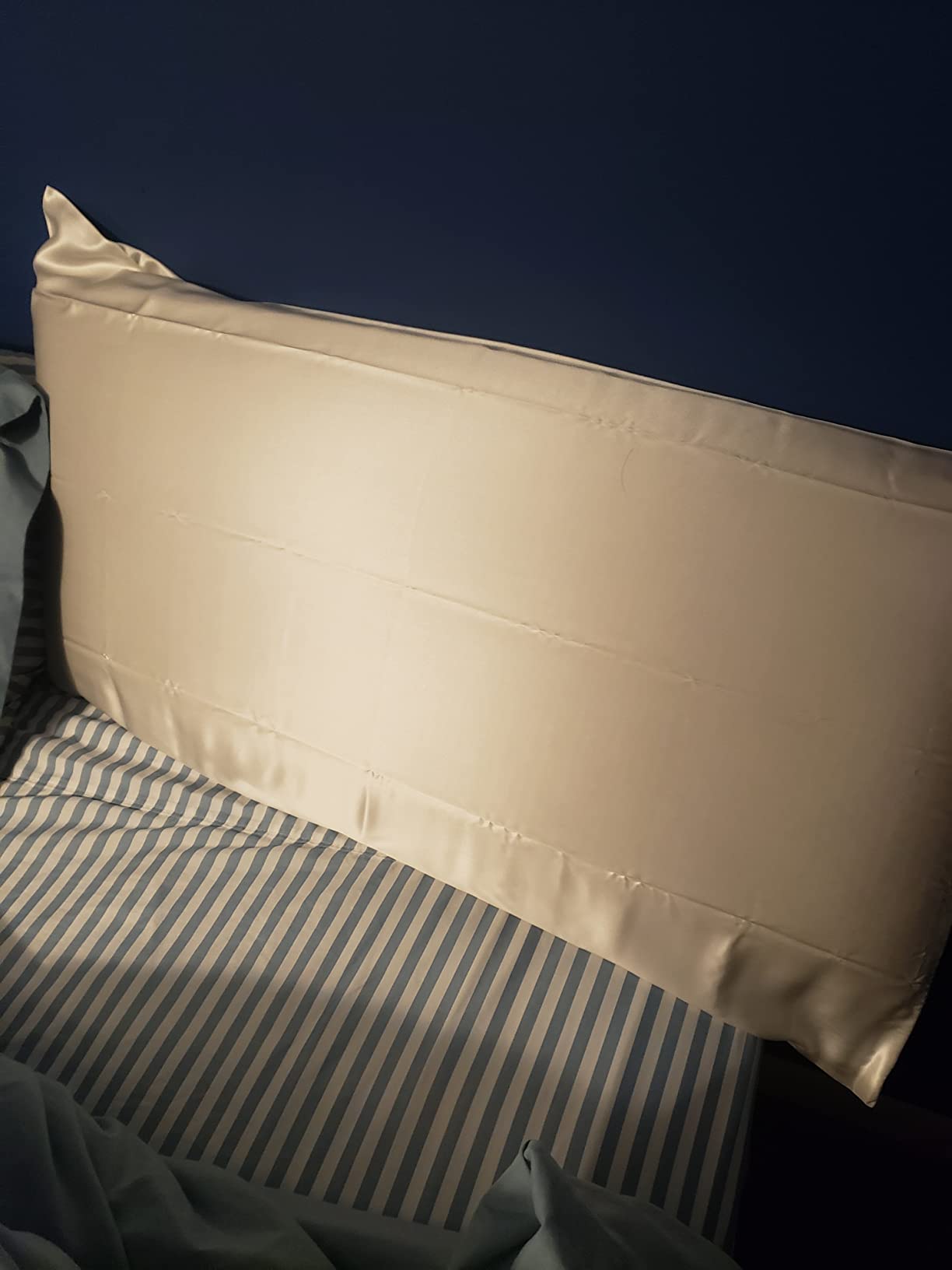 SUNDAYSILKS 100% Mulberry Silk Pillowcase, Silk Pillow Cases for Hair & Skin, Superior to Satin Pillowcase, with Zipper, Standard, Queen, King Sizes, Anti-Wrinkle, Cooling, Non-Slip Silk Pillowcases customer photo 2