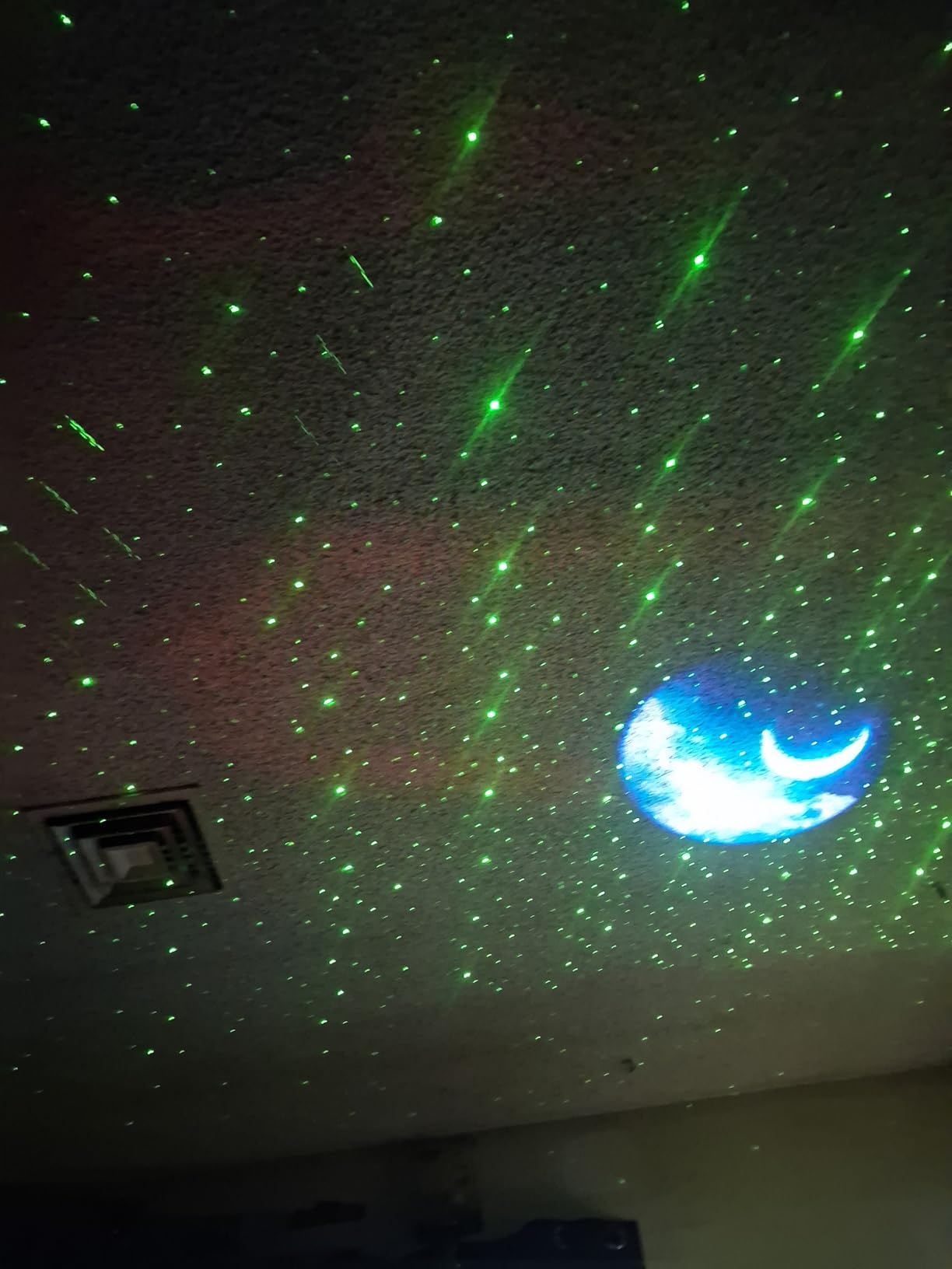 Aurora Northern Lights Projector: 60 plus Light Effects White Noise Stars Sky Moon Lights for Bedroom Bluetooth Remote Timer customer photo 1