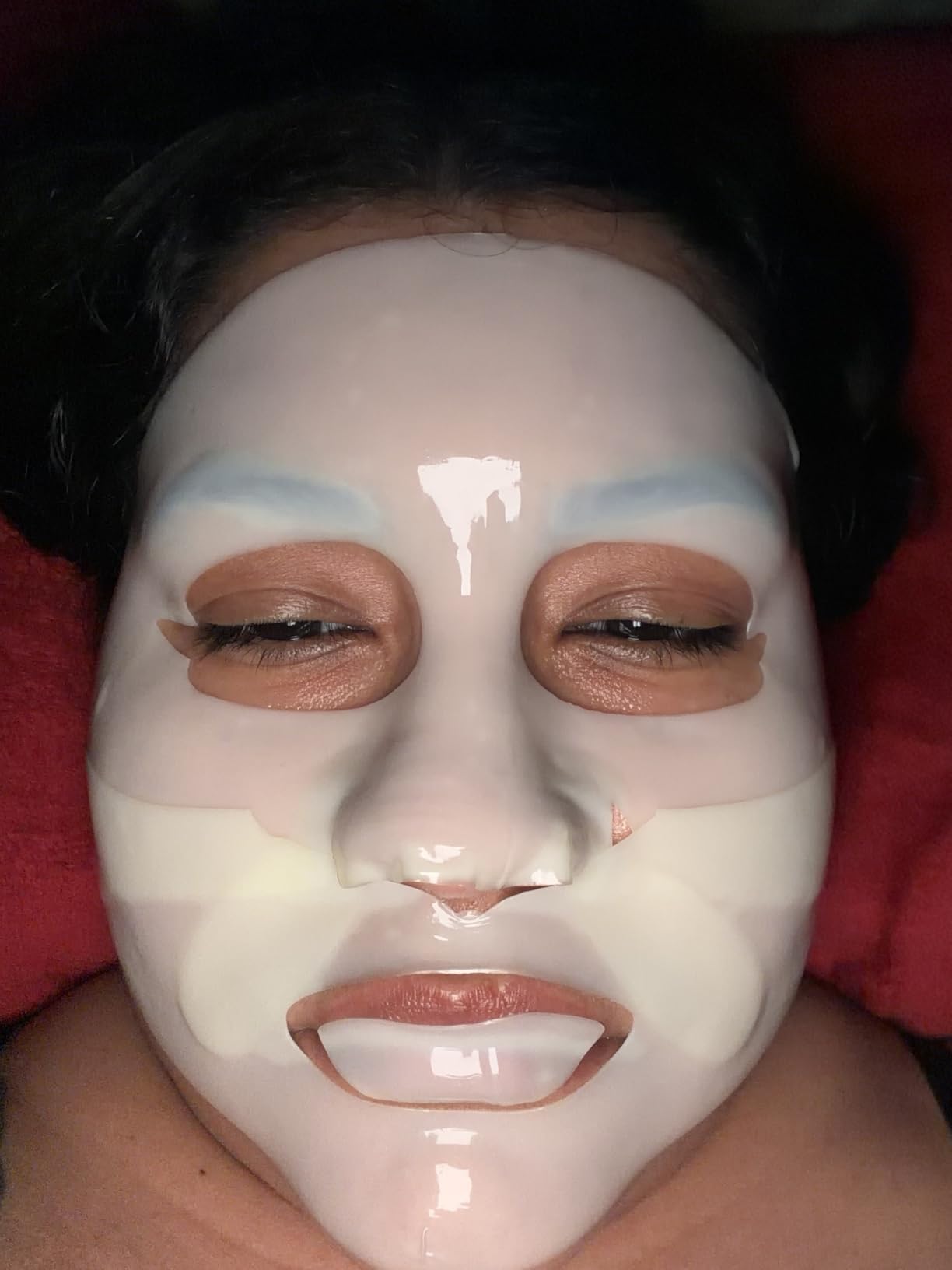 medicube Jelly Gel Mask with Salmon DNA PDRN Pink Collagen | Overnight Face Mask for Glass Glow Skin | Elasticity, Hydrating, Firming and Moisturizing | Korean Skincare, 28g x 4ea customer photo 2