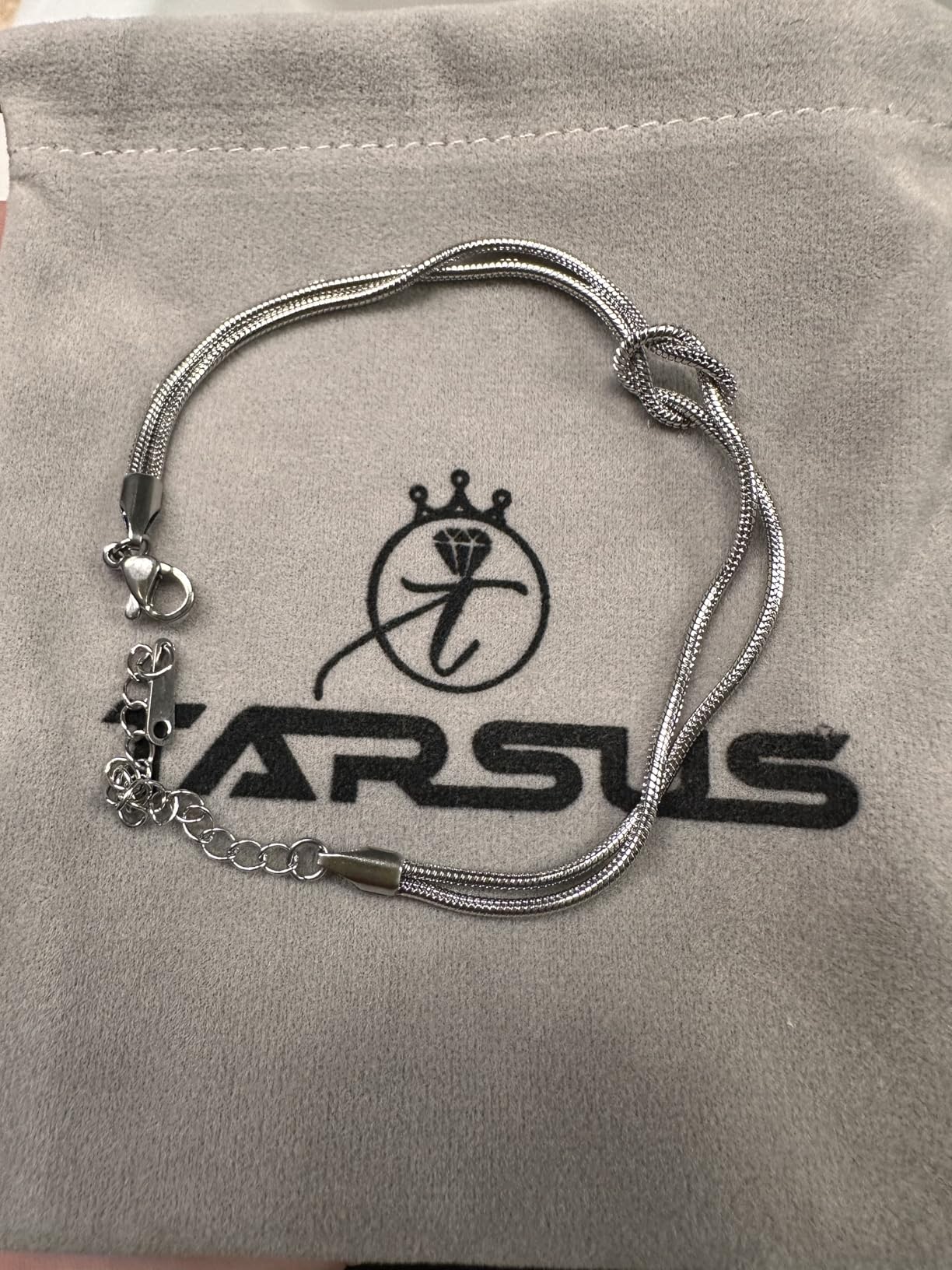 Tarsus Love Knot Friendship Bracelets, Best Friend Galentines Valentines Birthday Mothers Day Christmas Jewelry Friendship Gifts for Women Bff Bestie customer photo 2