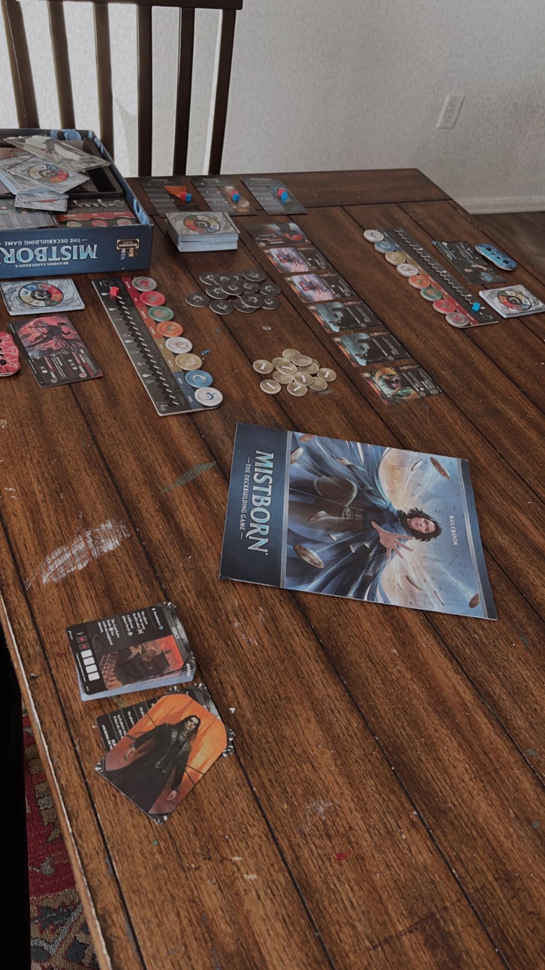 Mistborn Deckbuilding Game by Brotherwise Games | Fantasy Card Strategy with Allomantic Powers | Build Your Deck, Burn Metals, and Battle Through Cinematic Missions | 1 to 4 Players | Ages 13+ customer photo 1