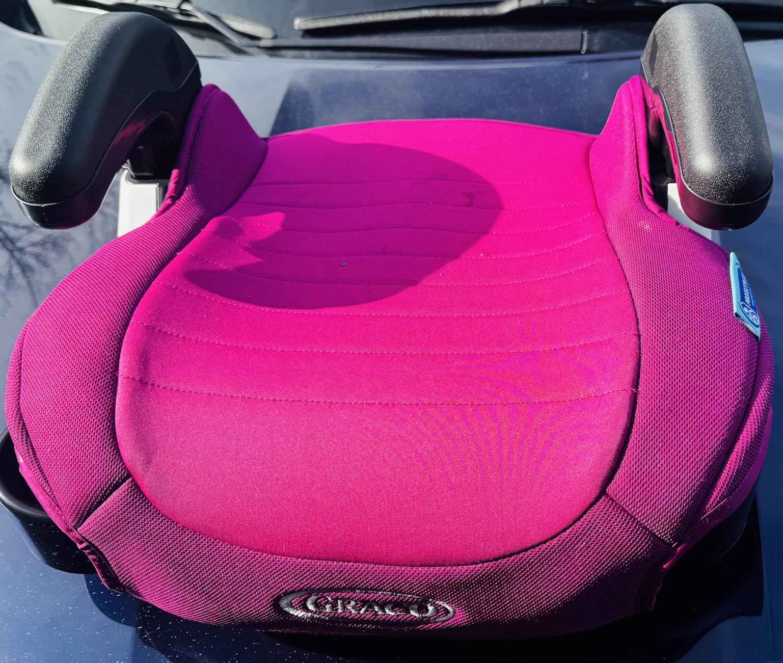 Graco TurboBooster 2.0 Backless Booster Car Seat, Barbie Painterly, Travel Booster Seat for Children Ages 4-10, Weight 40-100 Pounds and Height up to 57 Inches customer photo 2