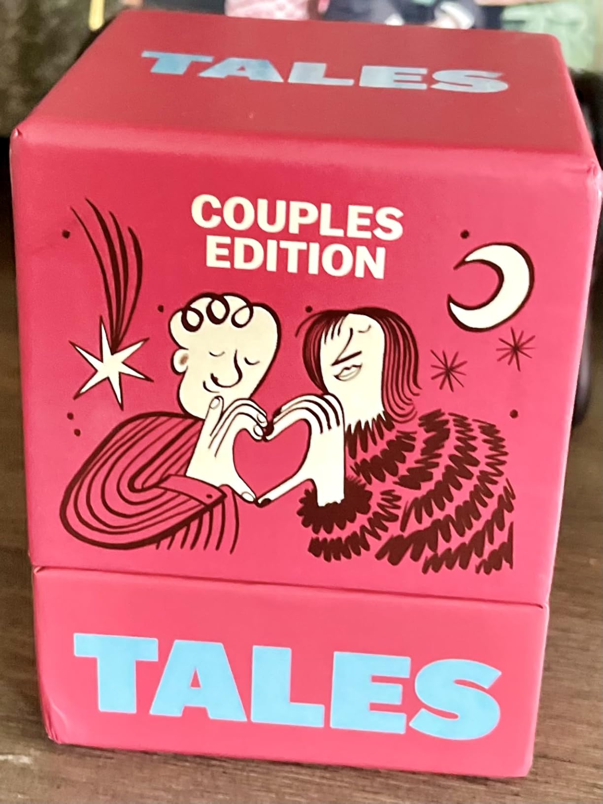 TALES 150 Conversation Starter Cards, Couples Edition, Valentines Day Gift for Couples, Games for Adults, Date Night Ideas, Anniversaries, and Quality Time Together, Prompts for Deeper Connection customer photo 1