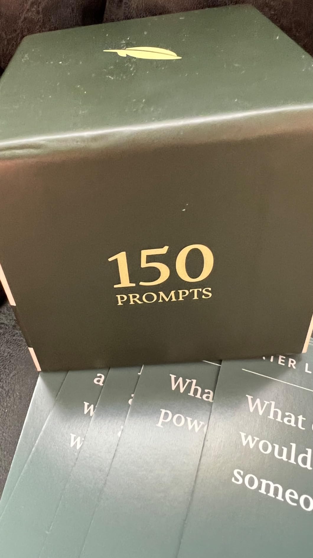 TALES 150 Conversation Starter Cards, Couples Edition, Valentines Day Gift for Couples, Games for Adults, Date Night Ideas, Anniversaries, and Quality Time Together, Prompts for Deeper Connection customer photo 2
