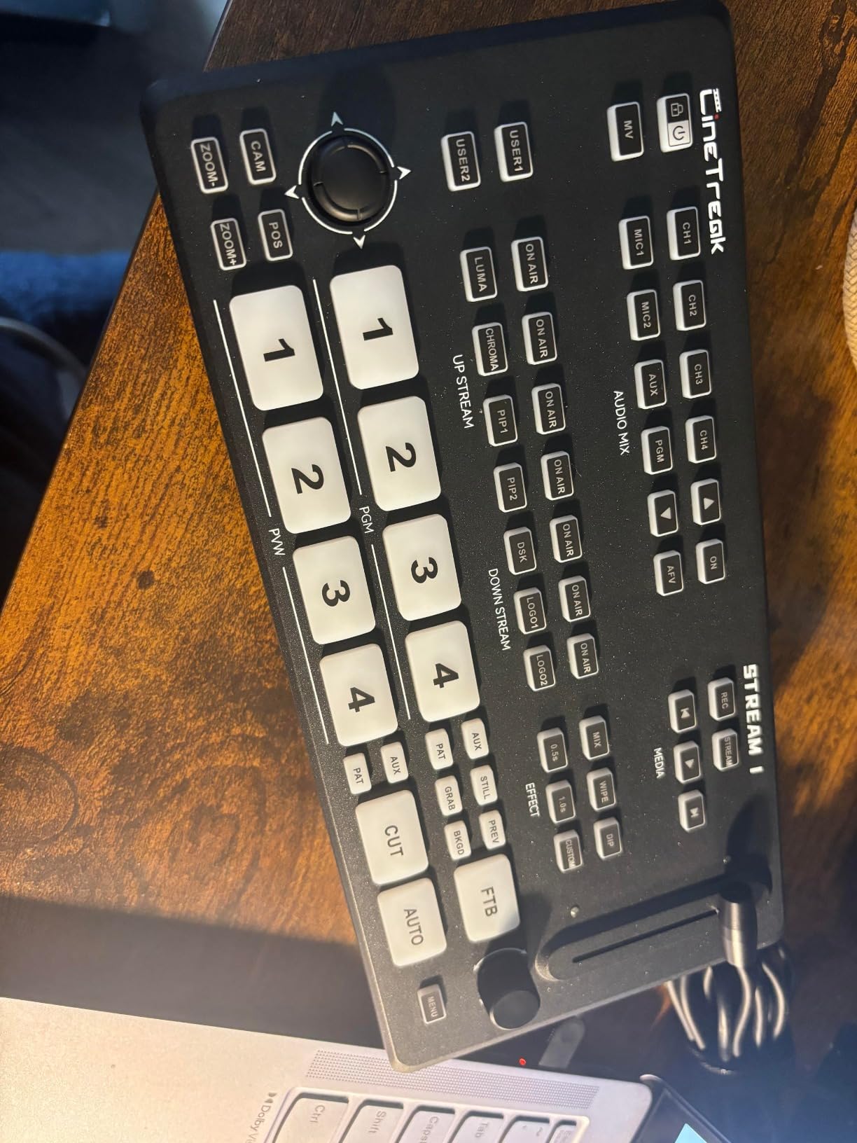 CINETREAK Stream 1 Live Streaming Switcher 4 HDMI & AUX Inputs, PTZ Control Dual RTMP Streaming customer photo 1