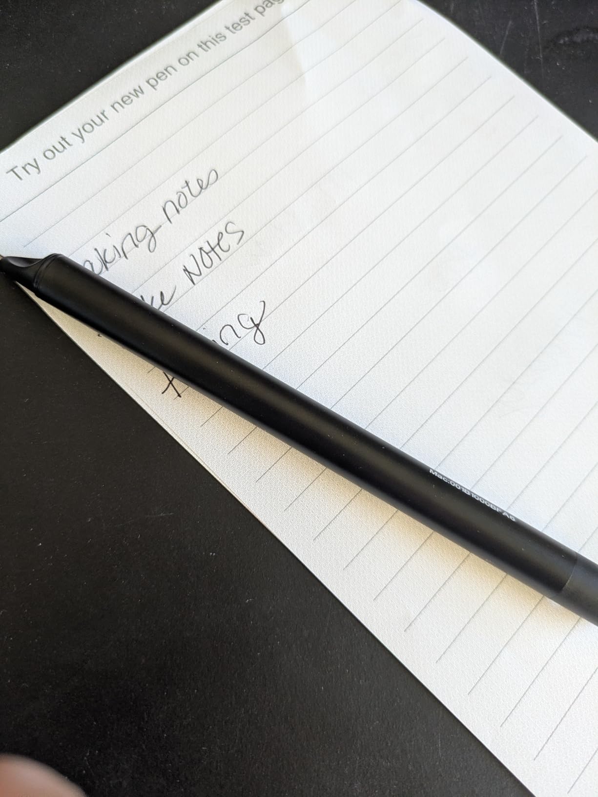 Yuan Digital Sync Pen with Notebook, Smart Writing Set Real time Sync Digitizing for Paper Notes Convert to Text customer photo 2