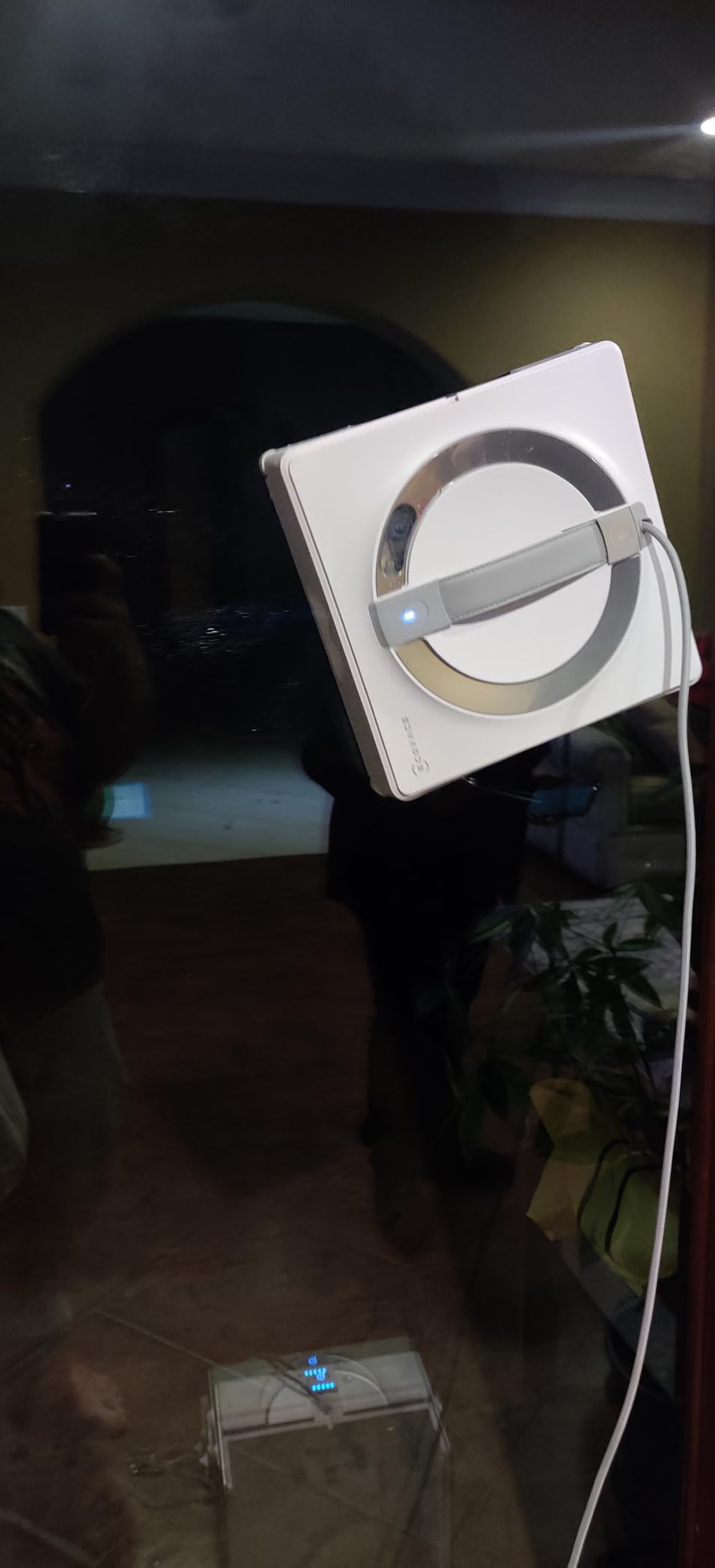 ECOVACS WINBOT W2 PRO Omni Portable Window Cleaning Robot with Multi-Functional Station, Charging While Working, Intelligent Cleaning with Triple Nozzle Water Sprayer, 12-Level Protection customer photo 2