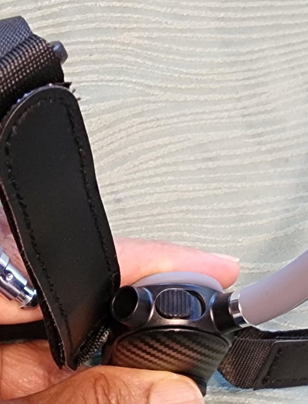 FUNSNAP Magnetic Neck Mount for Phones, POV Phone Holder Hand Free Chest Stand Video Recording Vlog for iPhone 16 15 14 13 Android Phones customer photo 2