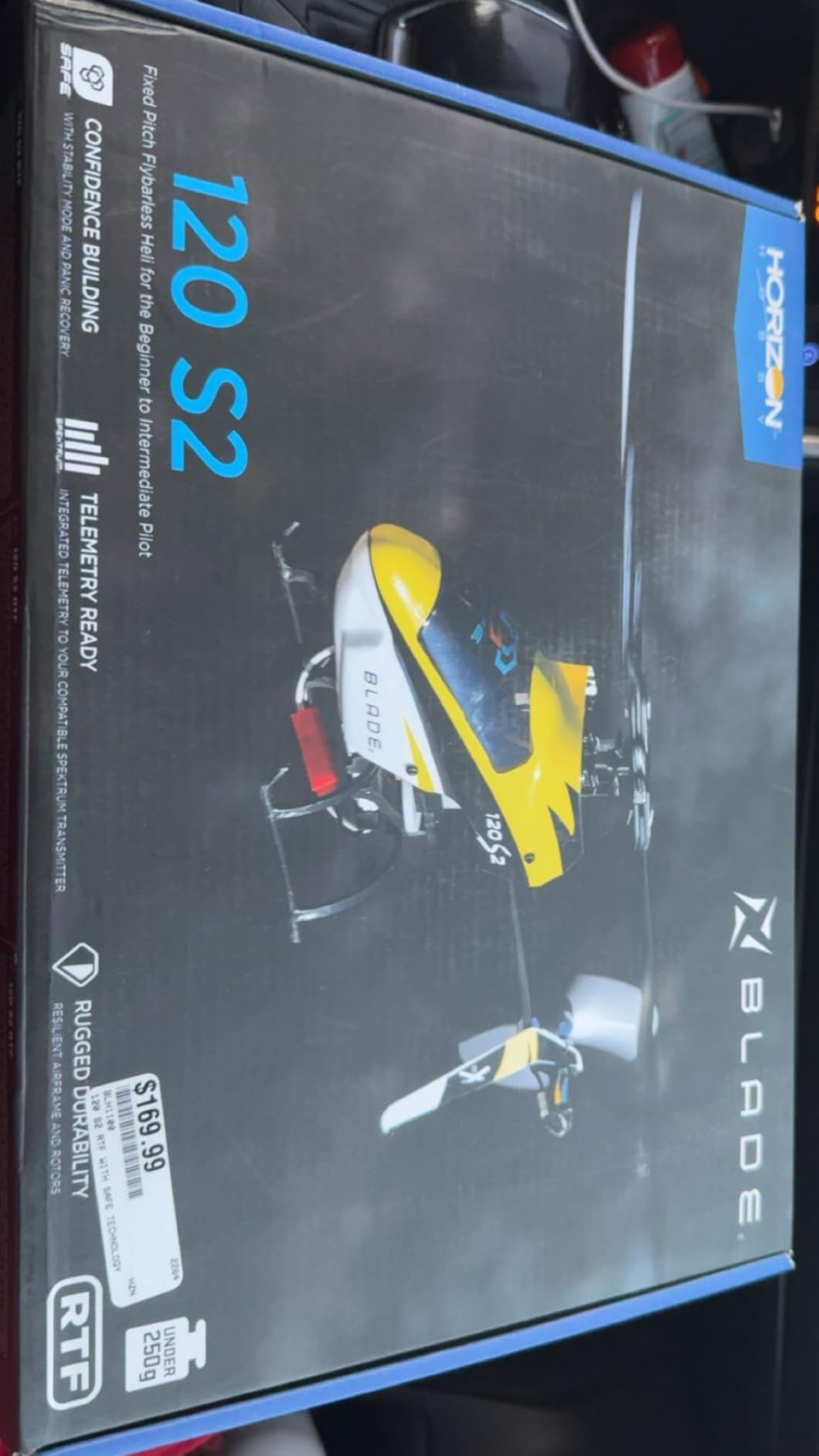 RC Helicopter 120 S 2 RTF Everything Needed to Fly is Included with Safe Technology BLH11000 customer photo 2