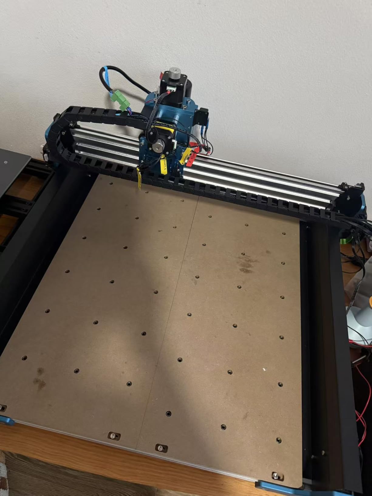 CNC Router Machine, 3-Axis All-Metal with Steel Wheel Engraver Milling Machine, 500W Trimmer & Linear Rail Driven, Working Area 15.75x15.75x2.95 inch, Acrylic Cutting Milling, GRBL Control (4040 PRO) customer photo 1