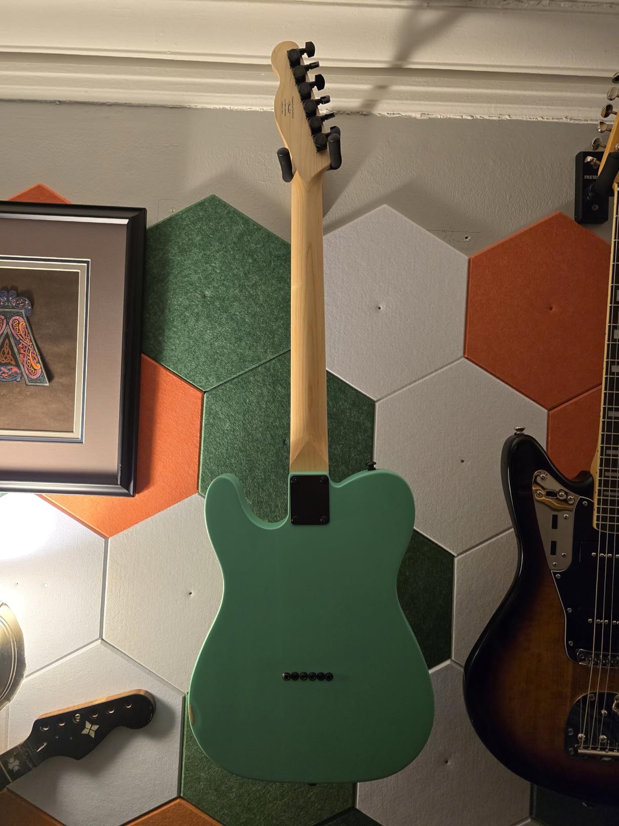 Fender Squier Debut Series Telecaster Electric Guitar, Beginner Guitar, 2-Year Warranty, Includes Free Lessons, Sea Foam Green with Satin Urethane Finish customer photo 1