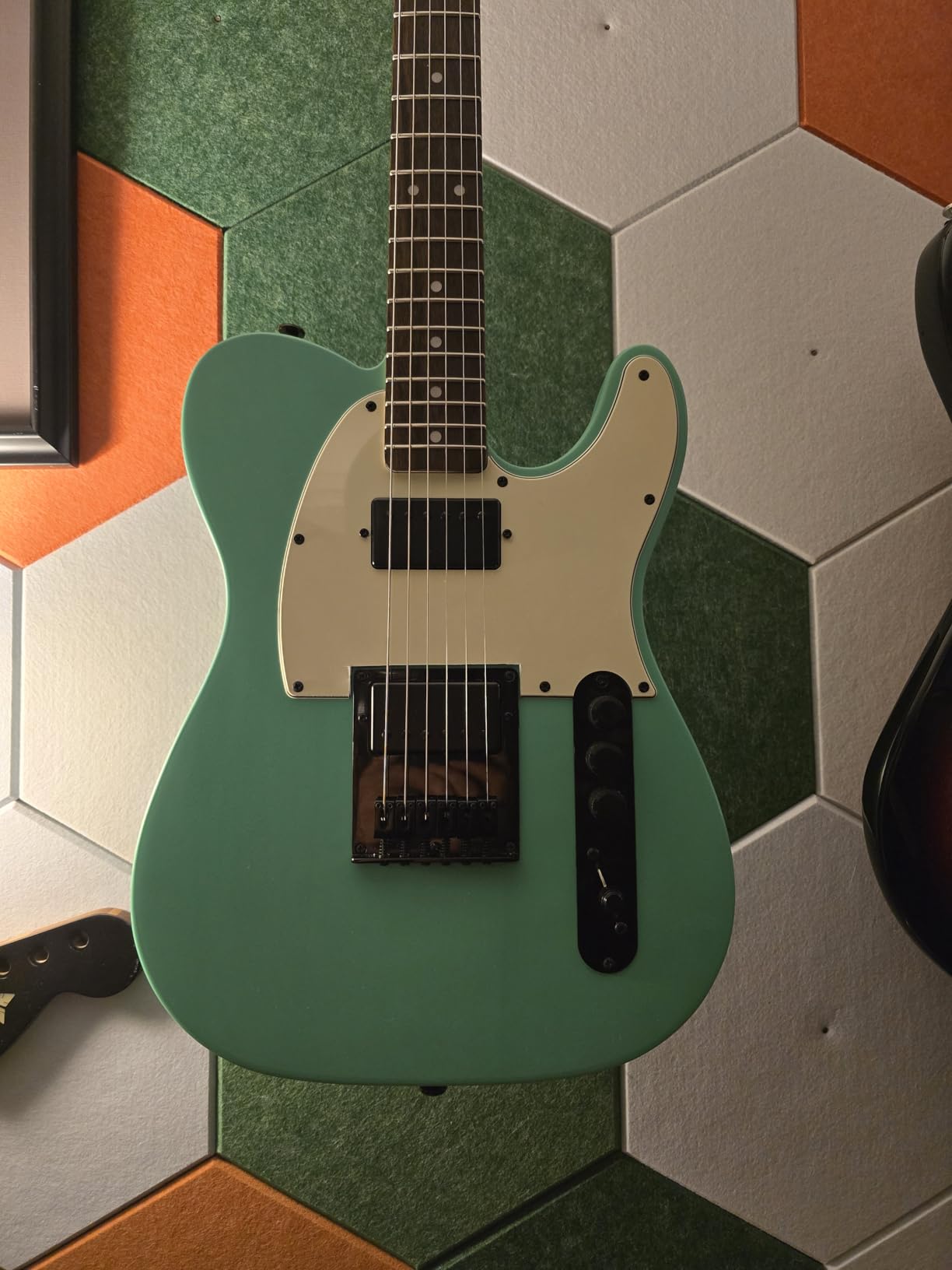 Fender Squier Debut Series Telecaster Electric Guitar, Beginner Guitar, 2-Year Warranty, Includes Free Lessons, Sea Foam Green with Satin Urethane Finish customer photo 2