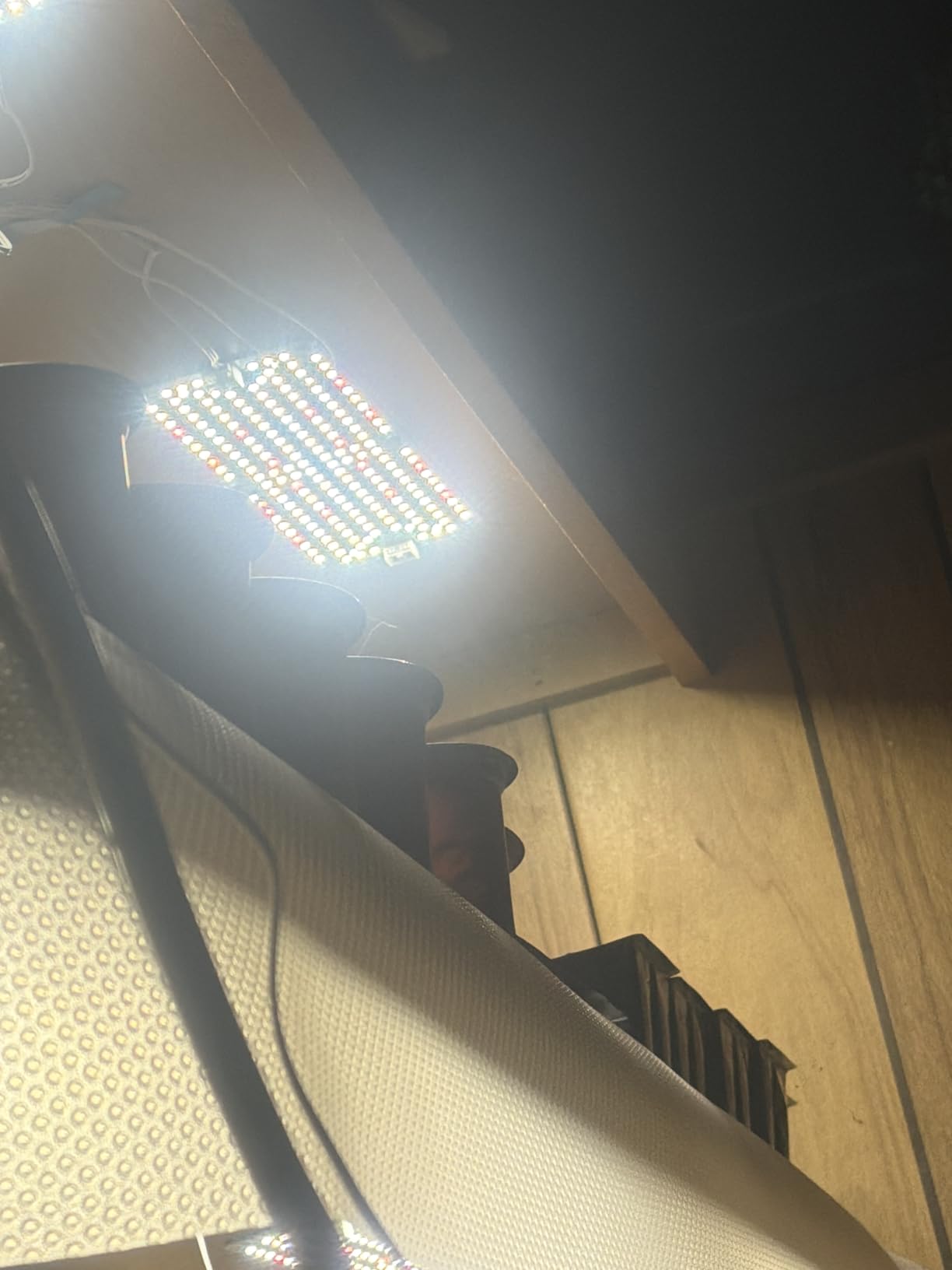 40W Ultra-Thin Panel Full Spectrum Grow Lights, 768 LEDs Growing Light for Indoor Plants with Daisy Chain Function, Grow Lights for Seed Starting with 4/8/12/16/20H Auto On/Off Timer (4pcs) customer photo 2