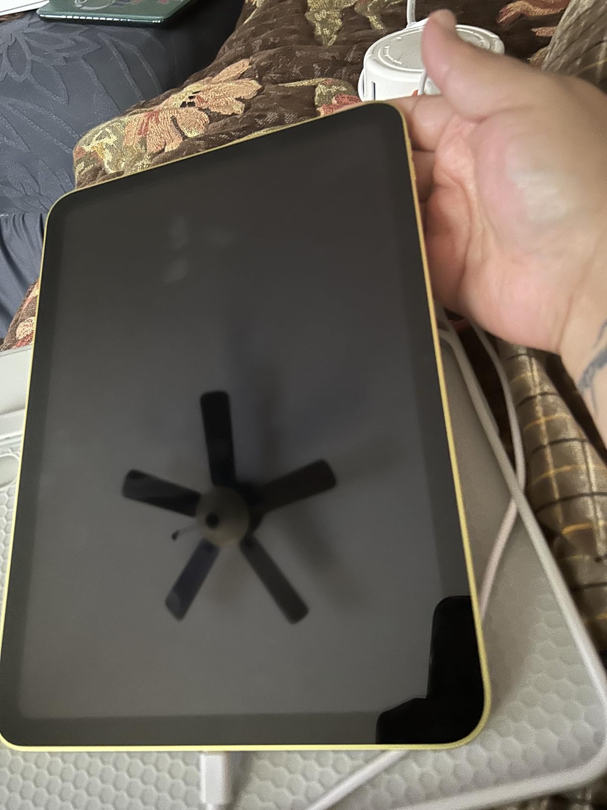 Apple iPad 11-inch: A16 chip, 11-inch Model, Liquid Retina Display, 128GB, Wi-Fi 6, 12MP Front/12MP Back Camera, Touch ID, All-Day Battery Life - Blue customer photo 2