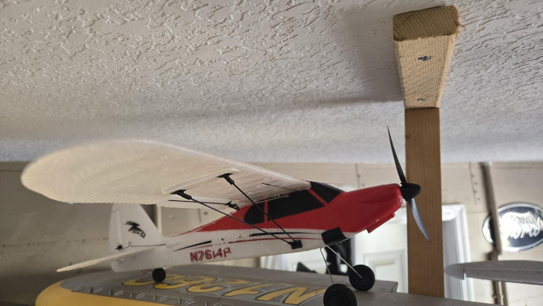 volantexrc 4 CH RC Plane TrainStar 500mm Brushless Remote Control Airplane Fighter RTF with 6-Axis Gyro, 3 Modes & Aerobatics, 2.4GHz Radio Controlled Aircraft for Beginners & Adults (Red) customer photo 1