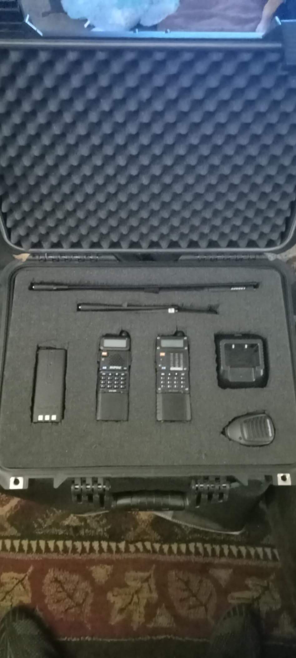 BAOFENG BF-5RH PRO GPS/APRS 10Ｗ Ham Handheld Radio, Multi-Band Long Range Two-Way Radio with 18.89'' Tactical Antenna, Aviation/VHF/UHF/ 1.25m Scanner, NOAA 5RM Walkie Talkies Type-C Charging,2 Pack customer photo 1