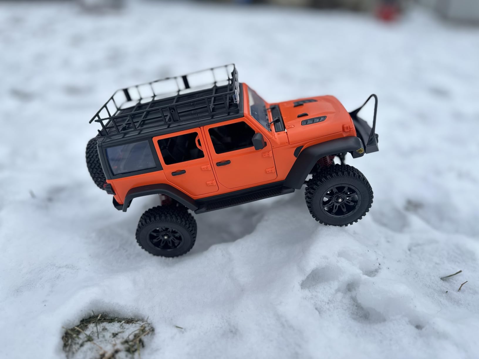 ARRIS 1/12 RC Crawler, MN-128 RC Rock Crawler 4x4 4WD RC Jeep Truck, 2.4GHz Remote Control Off Road Car with LED Lights for Adults, Hobby Grade RTF Toy Vehicle Gifts customer photo 1