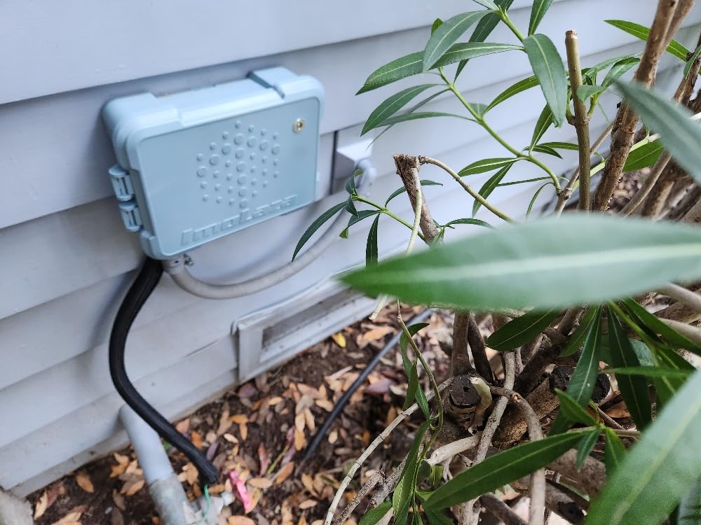 ImoLaza Outdoor Smart Sprinkler Controller, 12-Zone WiFi Irrigation Controller with Hyper-Local Weather, App Remote Control, Works w/ Alexa, Auto Watering, Rain/Freeze/Wind Skip, Smart Fault Detection customer photo 2
