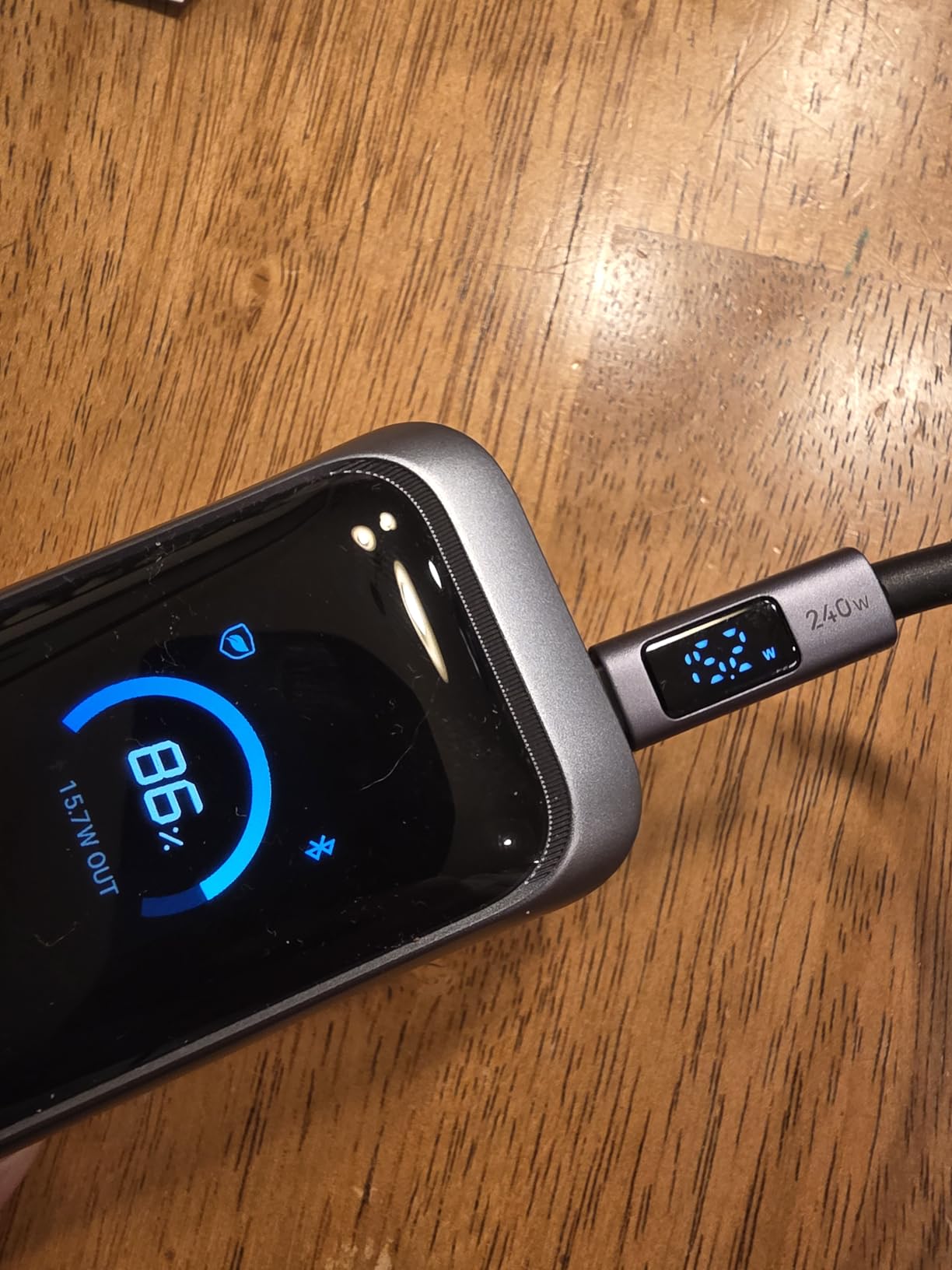 Anker Prime Power Bank, 20,100mAh 3-Port Portable Charger with 220W Max Output, Two-Way Charging, TSA-Approved, App Control customer photo 1