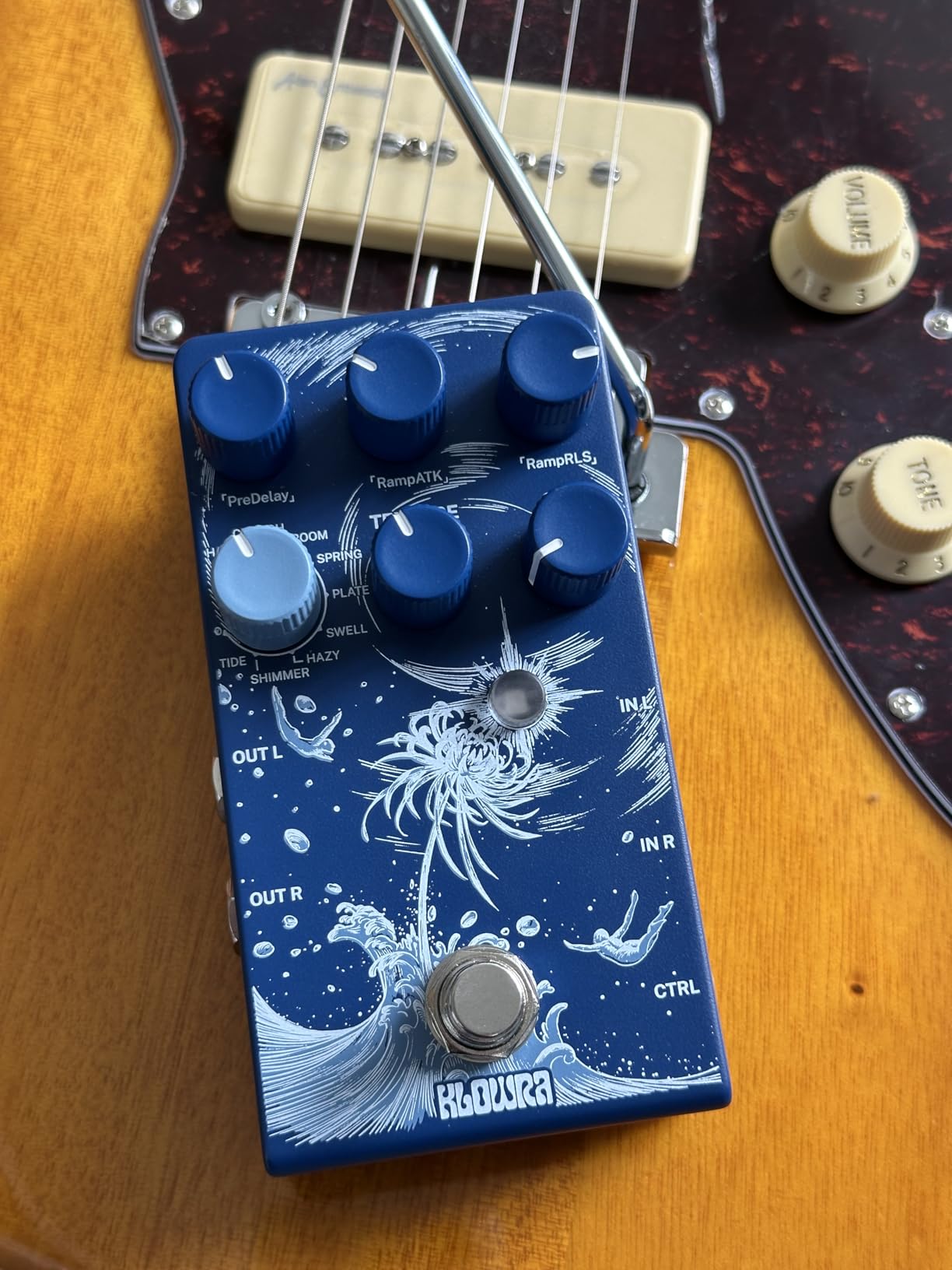 Everlast Delay Guitar Pedal for Electric Guitar - Ramp, 9 Stereo Delay Types, Tap Tempo, True Bypass, Analog Dry Through customer photo 2